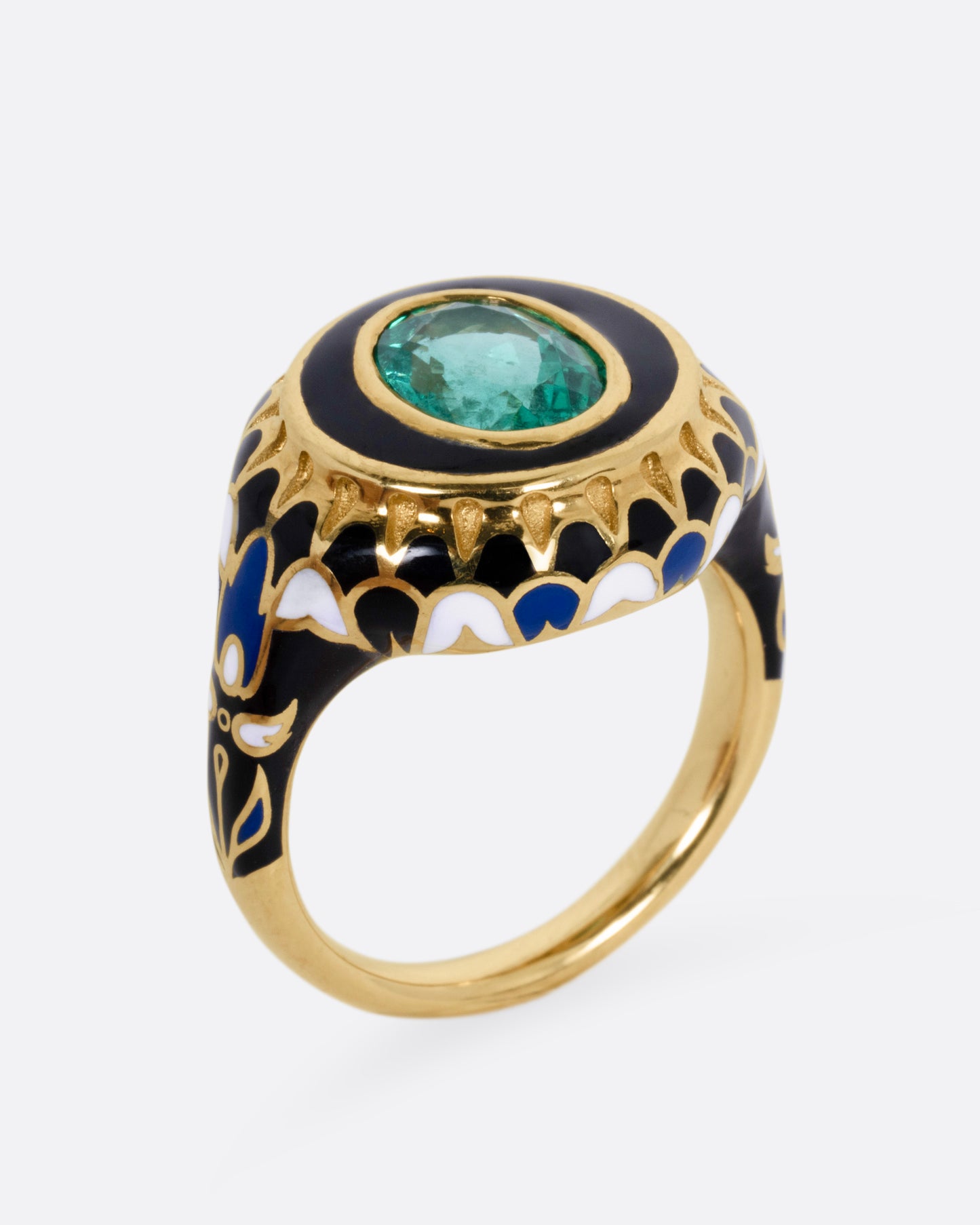 Greta Emerald Ring