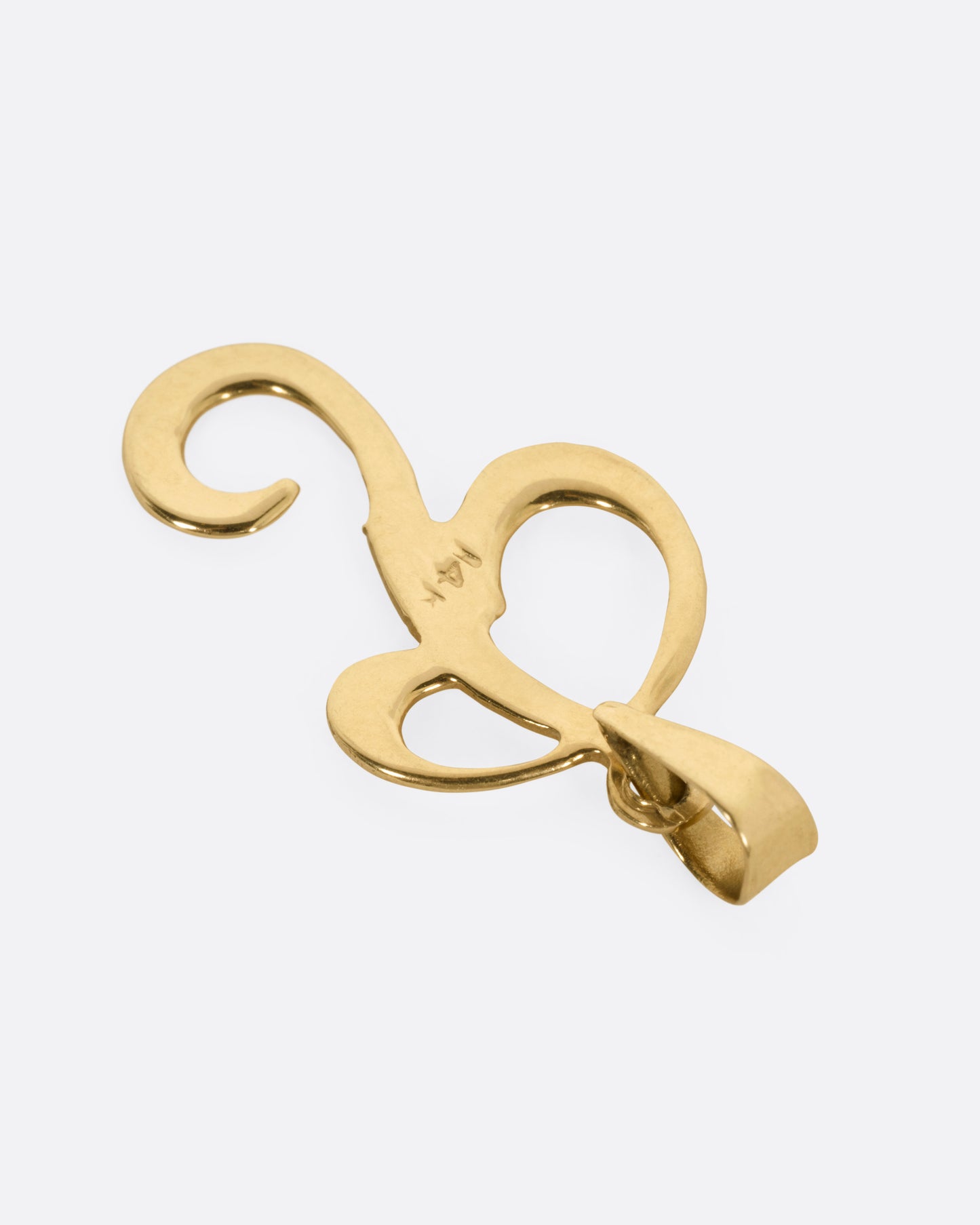 Letter 'P' Charm