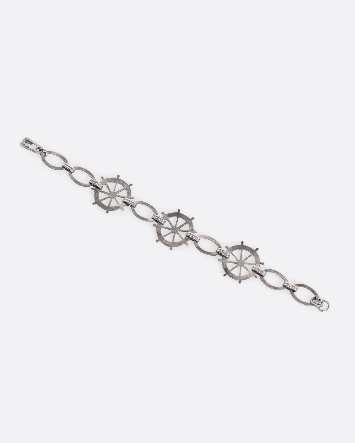 Ship's Wheel Link Bracelet