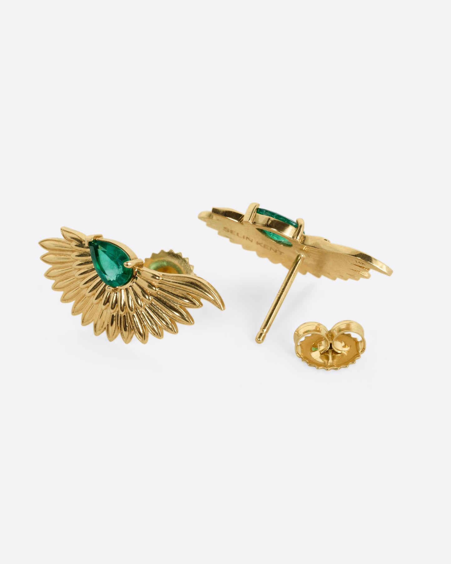 Anka Rising Wing Stud Earrings