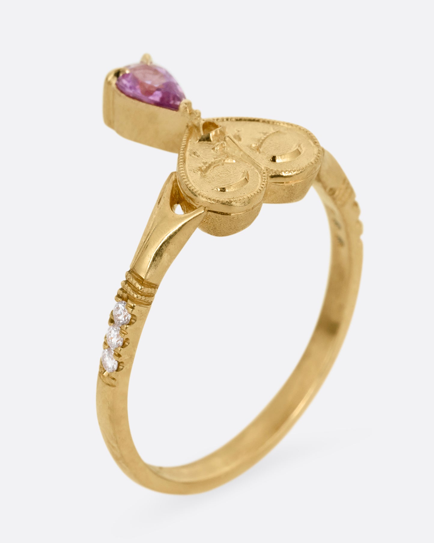 Sapphire and Diamond Vom Ring