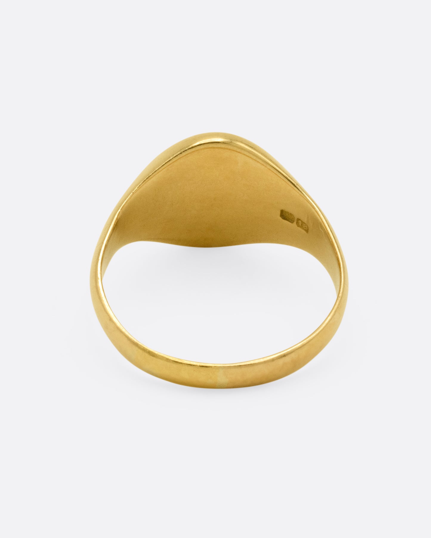 Round Signet Ring
