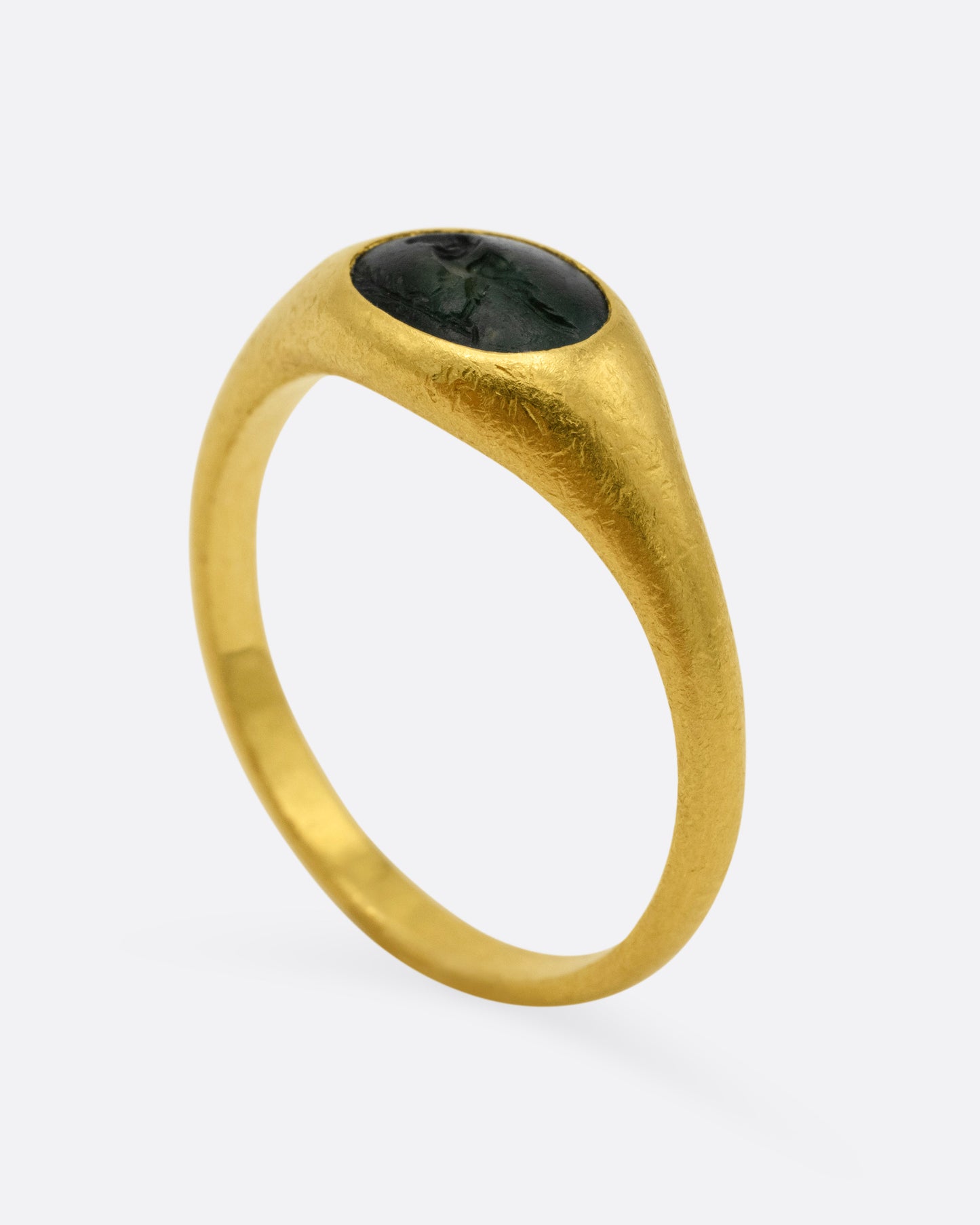 Ancient Roman Chalcedony Ring