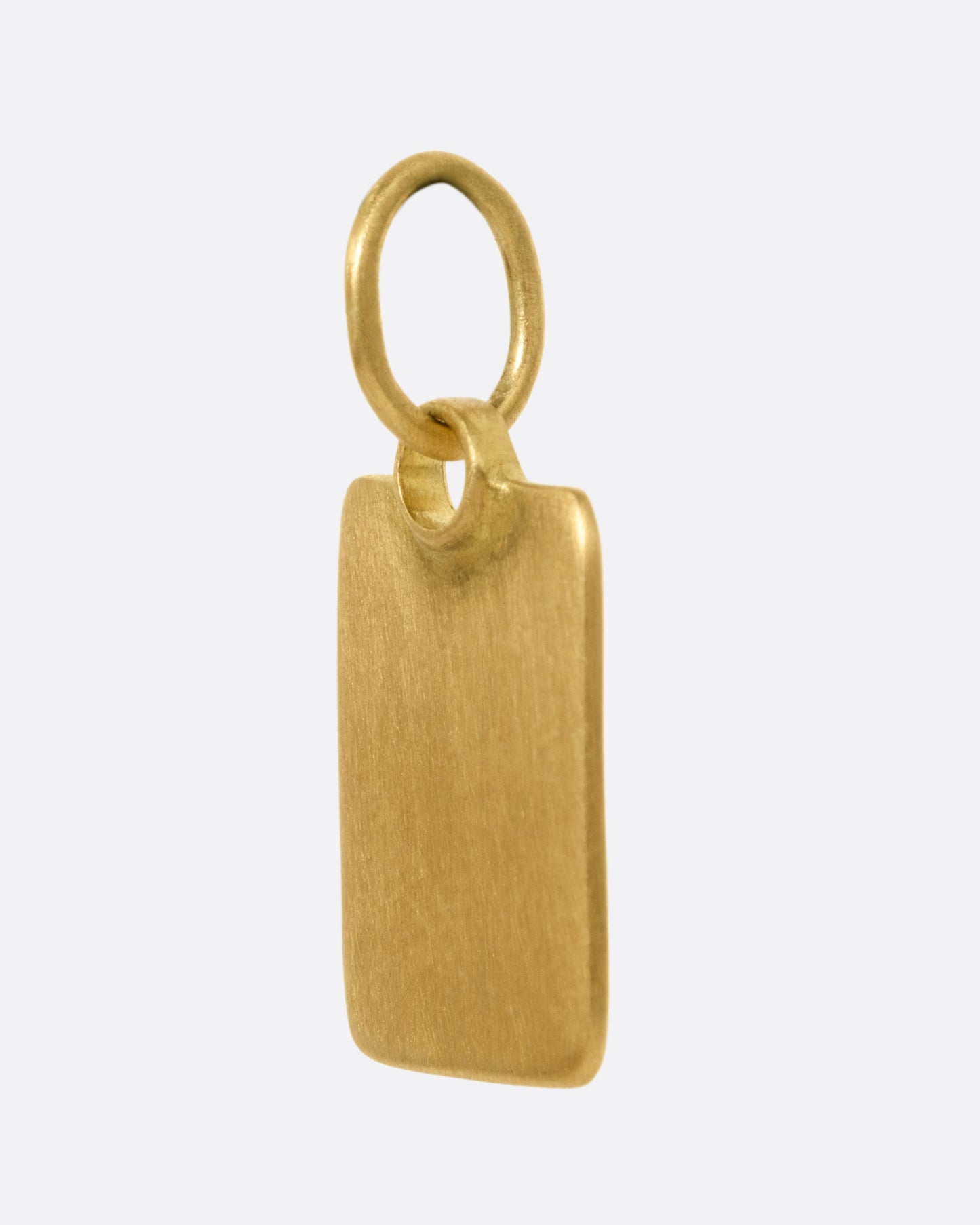 Rectangular Tag Charm