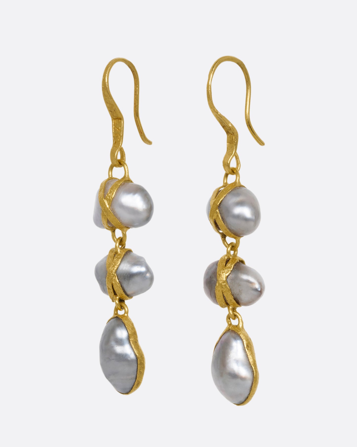 Tahitian Pearl Drop Earrings