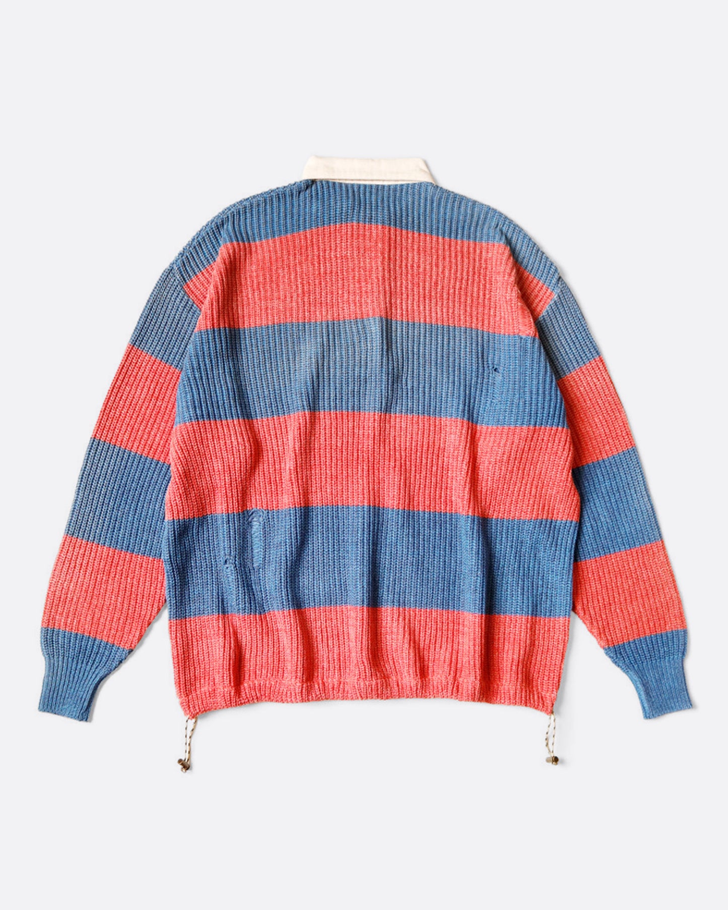 Kapital Blue and Red Rugger Shirt
