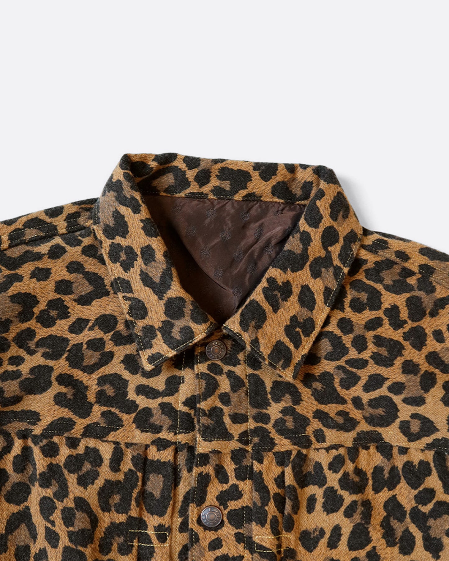 Kapital Brown Leopard 1st Jacket