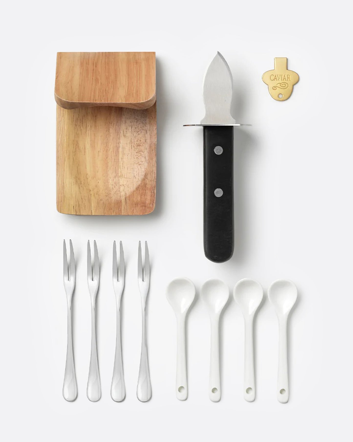 Oyster and Caviar Tool Set