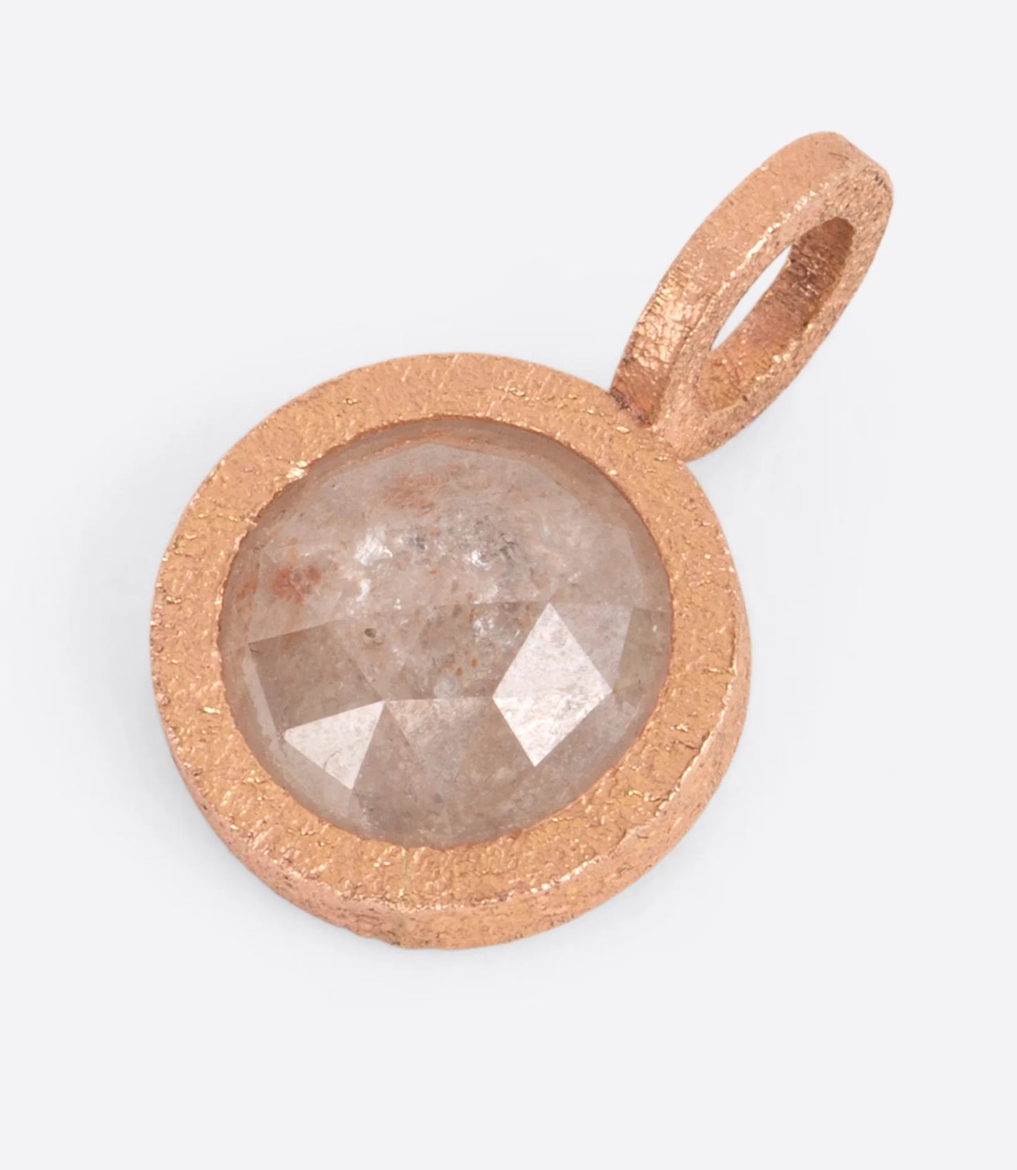 Bezel Set Diamond Pendants