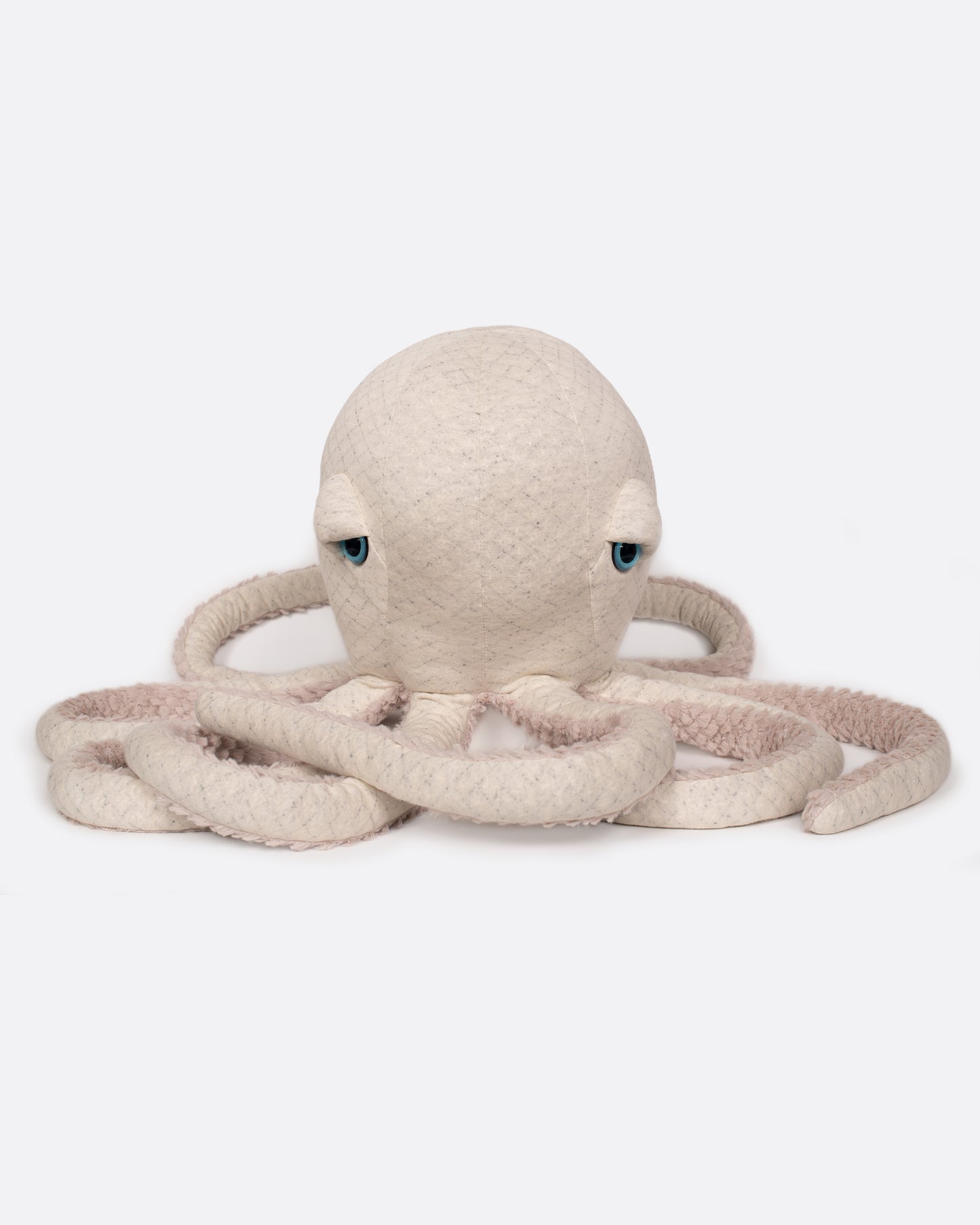 A large, huggable friend that looks just as cool sitting on your bed as they do being carried around.