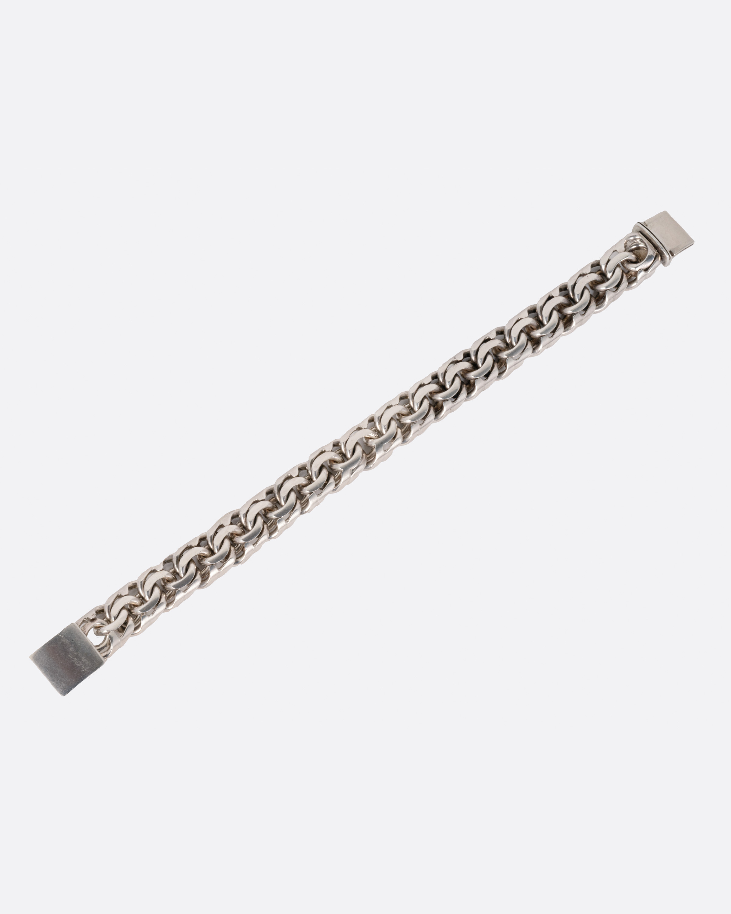 FLAT DOUBLE LINK BRACELET
