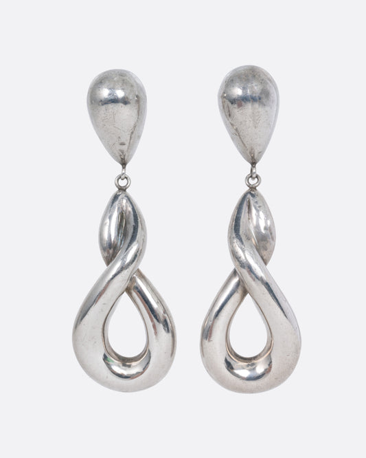 Twisted Drop Earrings