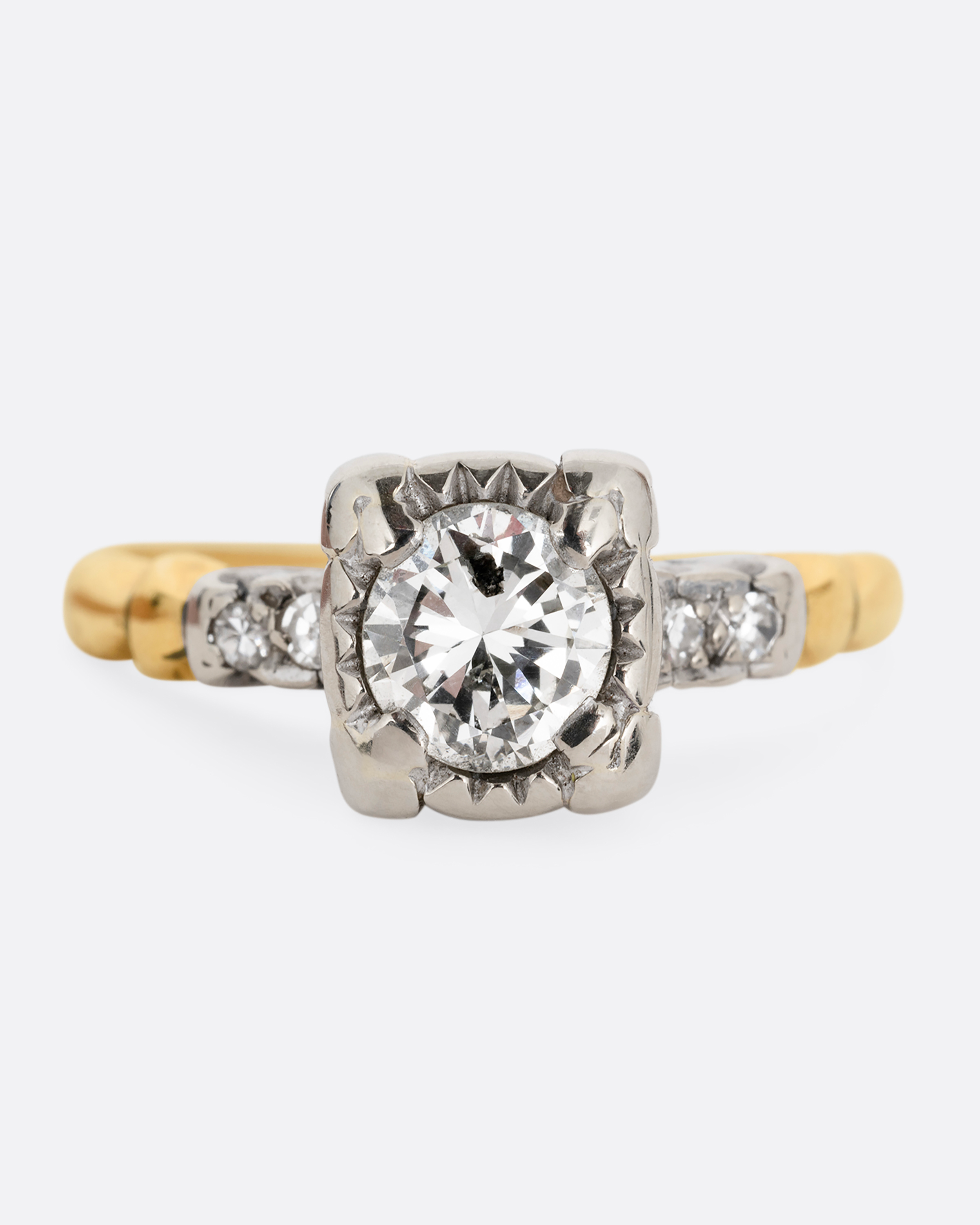 Bezel Set Diamond Ring