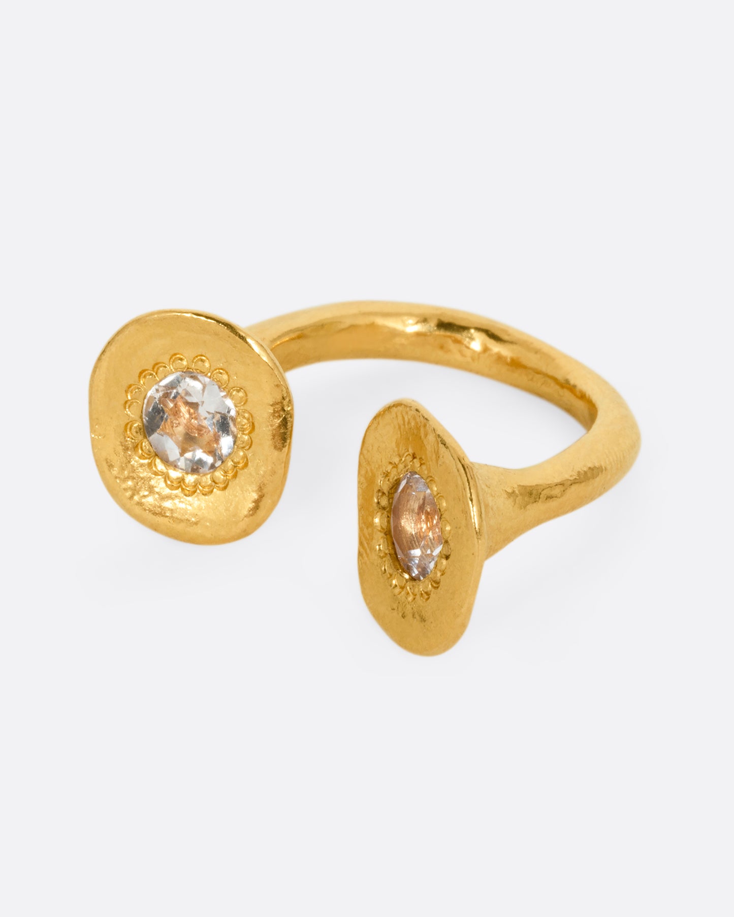 Aquamarine Reflections Ring