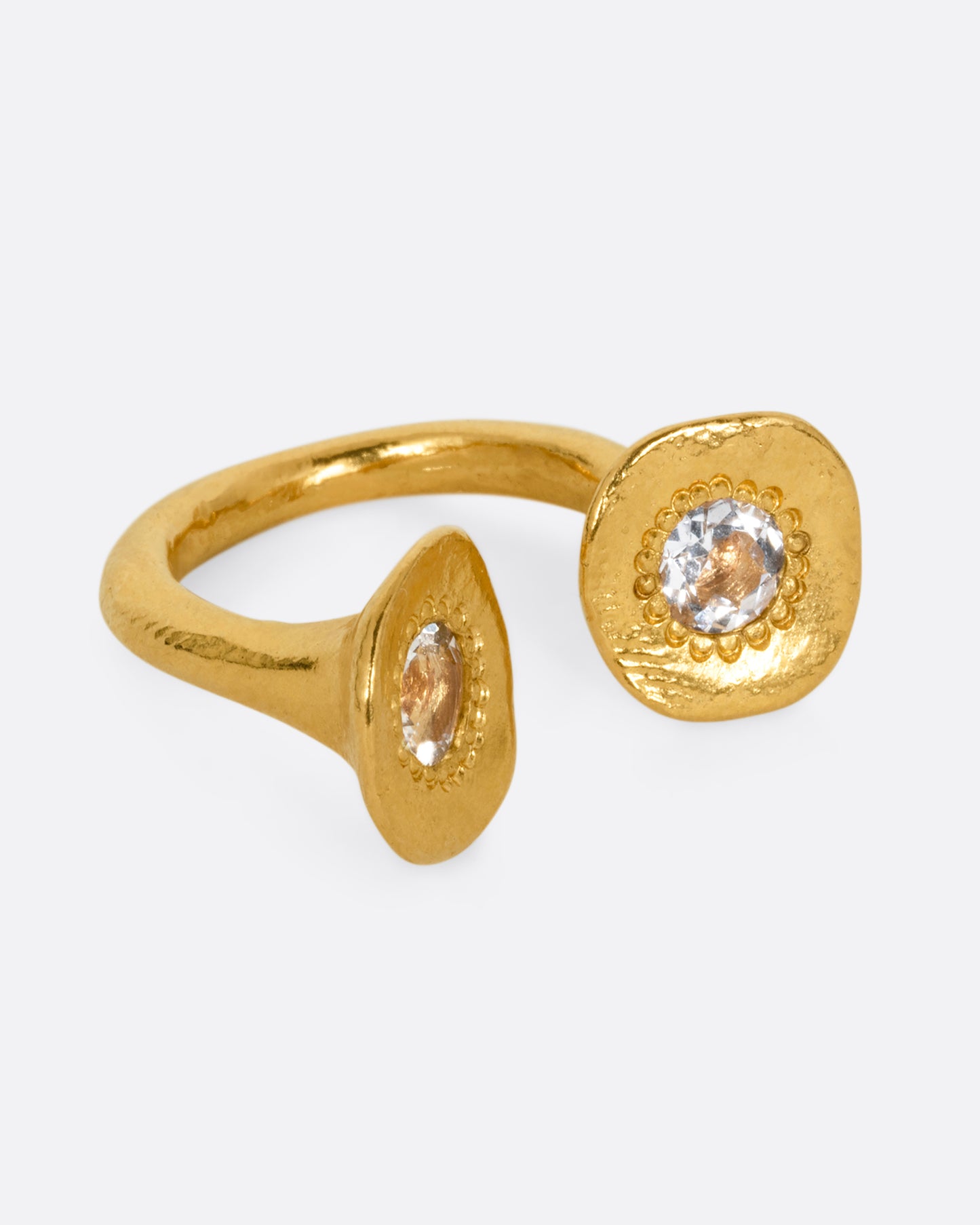 Aquamarine Reflections Ring