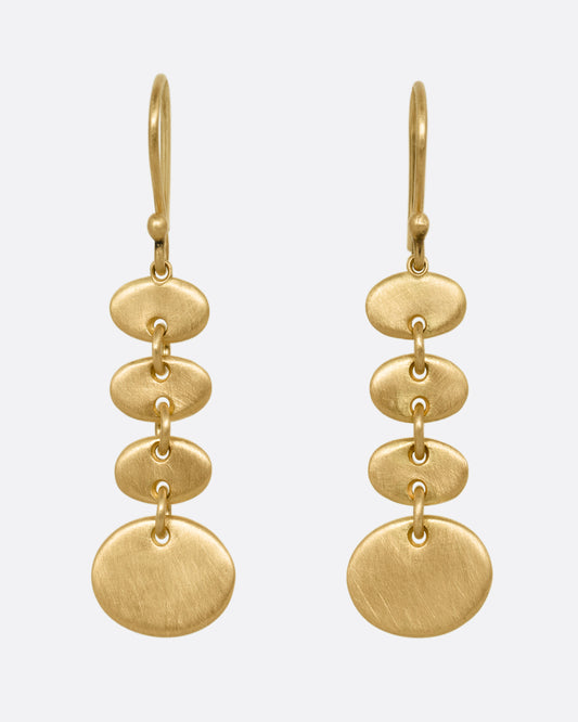 Four Tier Rain Earrings