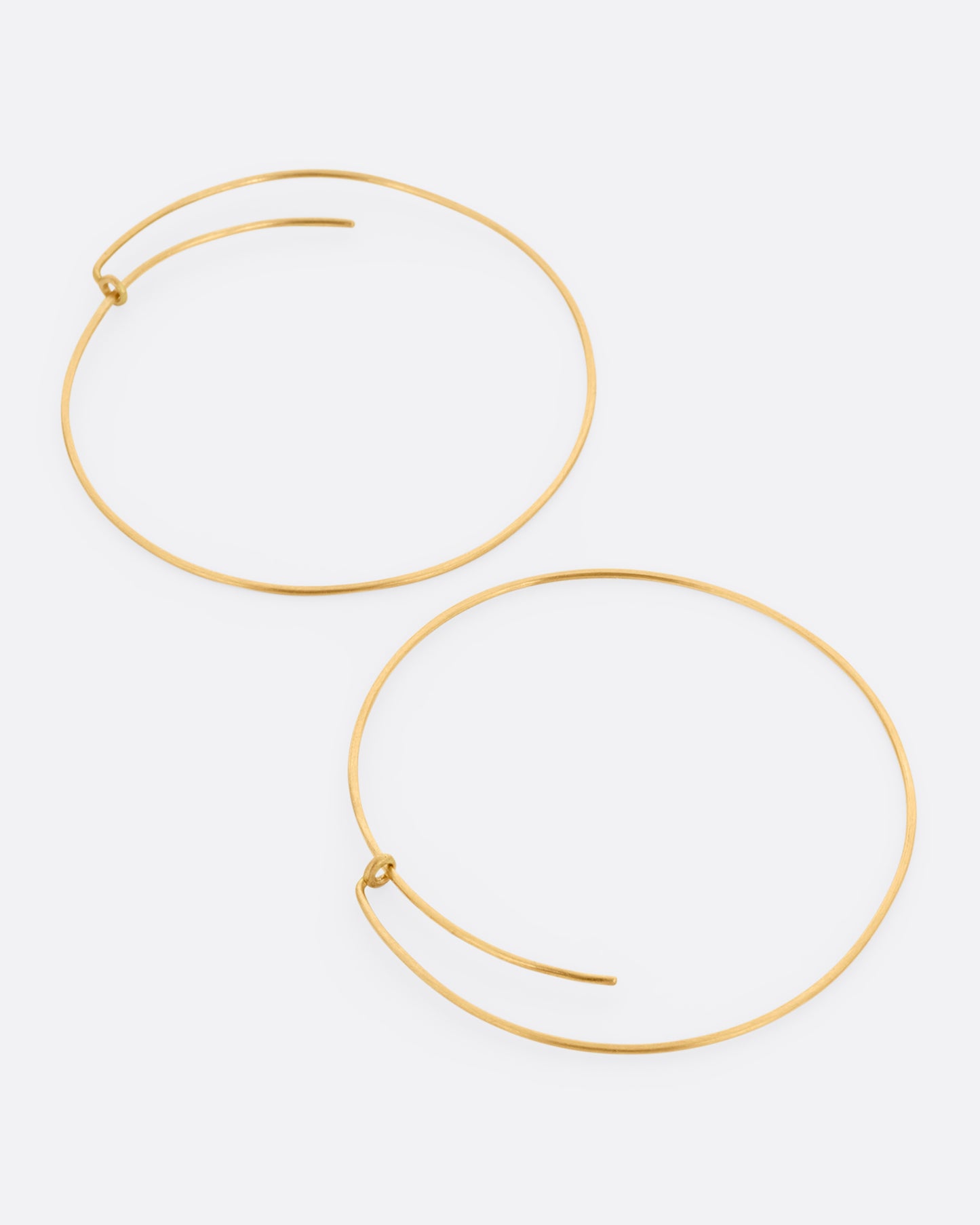 Lucky Hoop Earrings