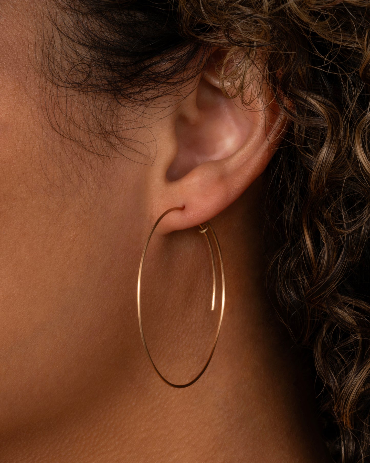 Lucky Hoop Earrings