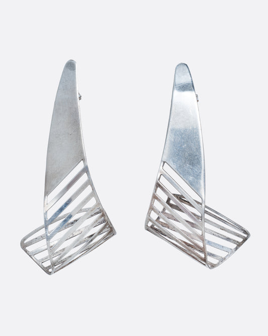 Linear Loop Earrings