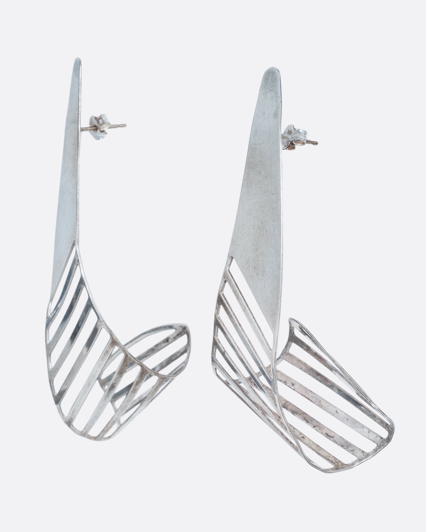 Linear Loop Earrings