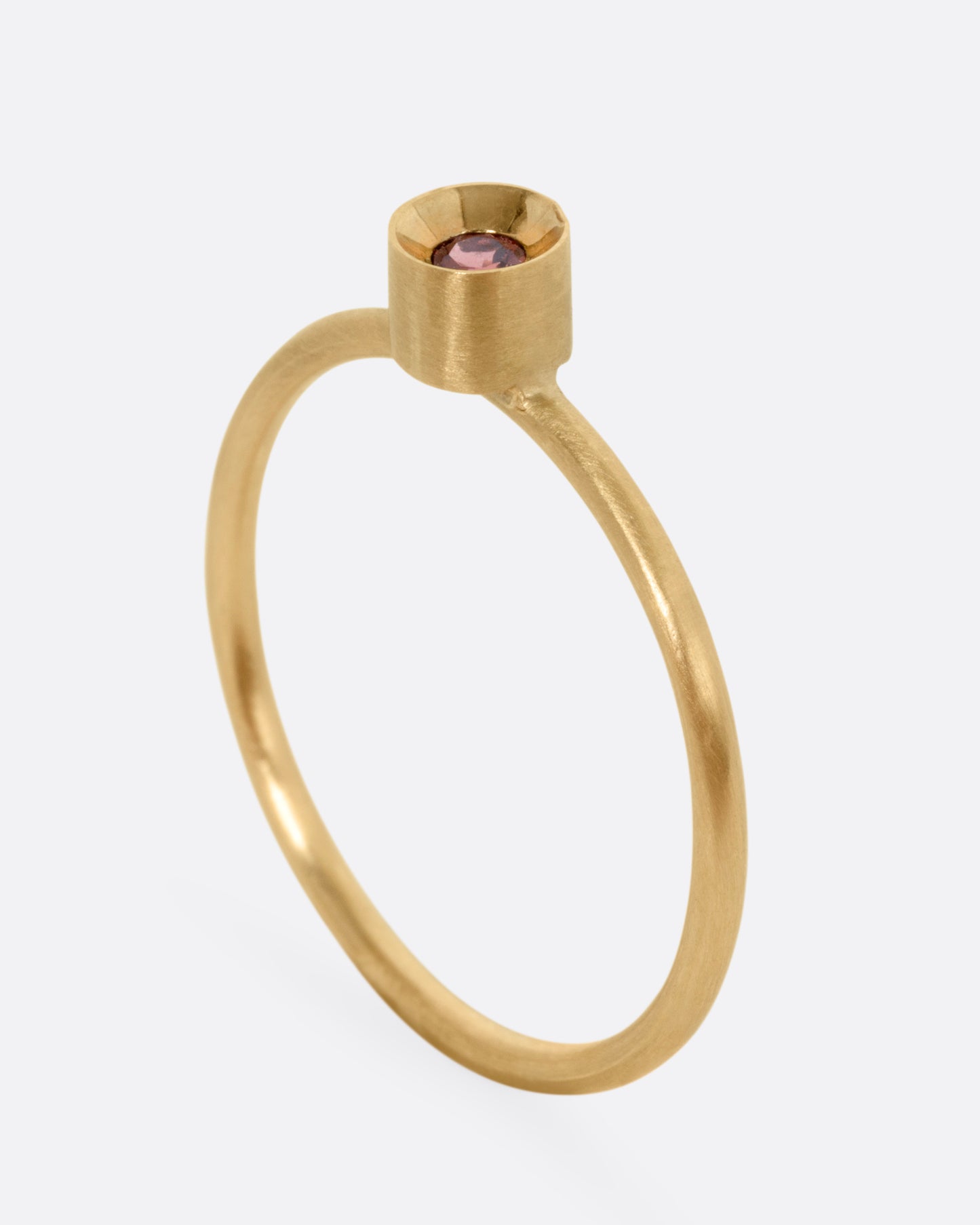 Garnet Spot Ring