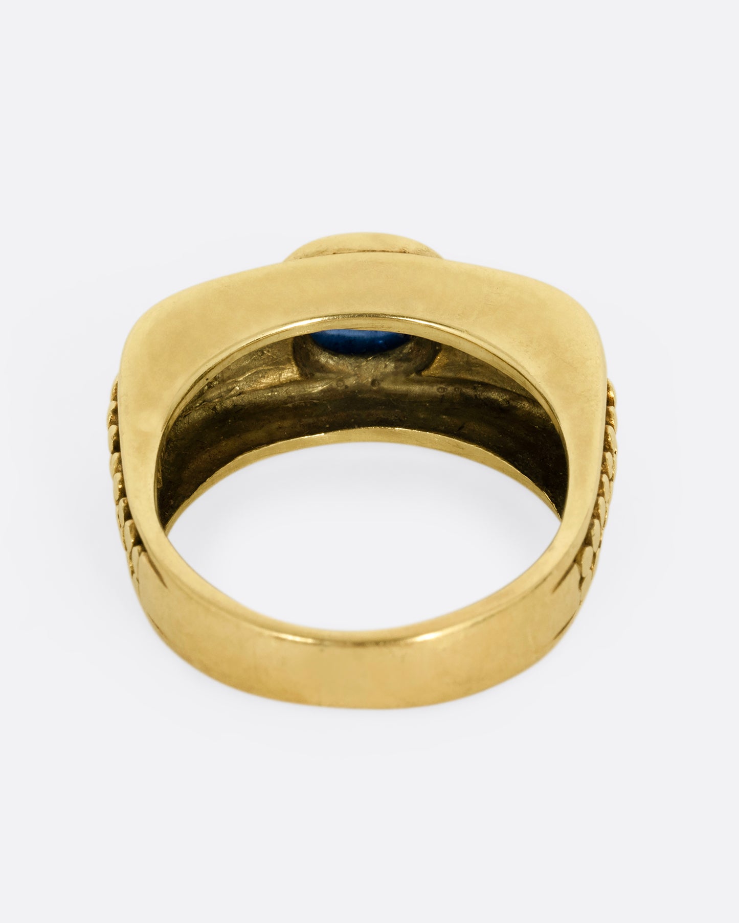 Sapphire Cabochon Ring