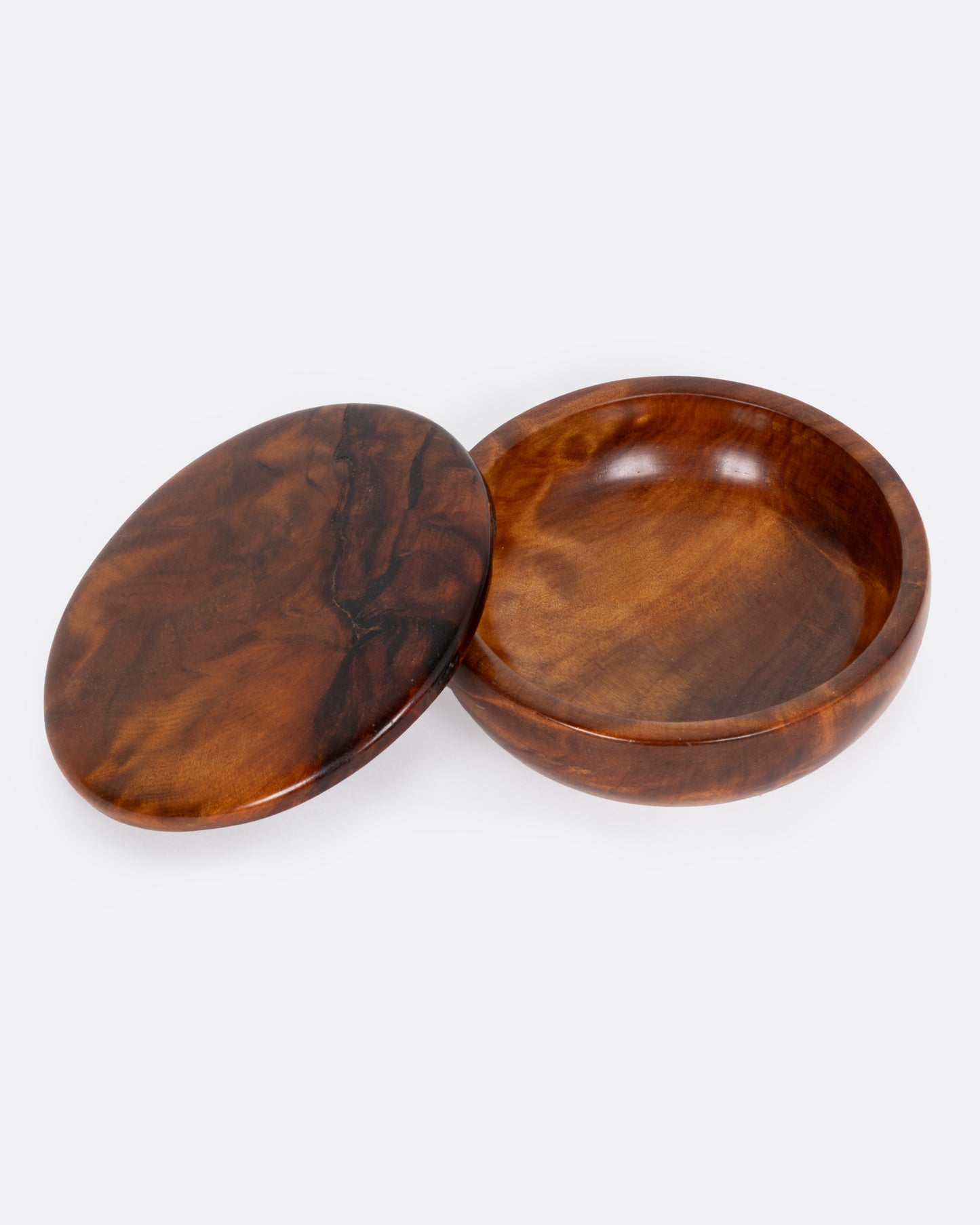 Circular Wooden Box