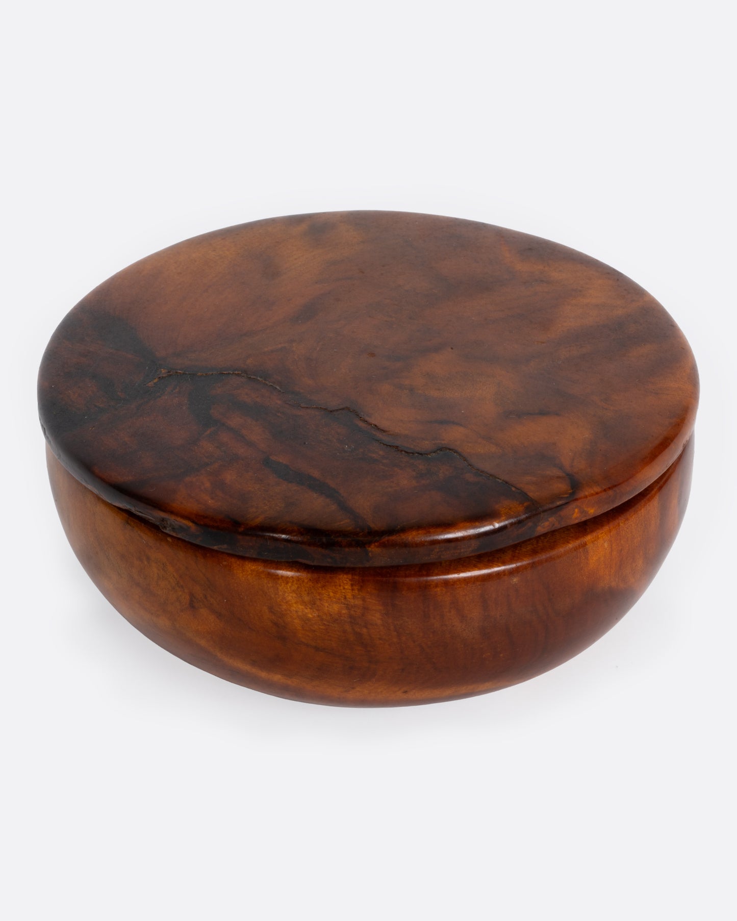 Circular Wooden Box
