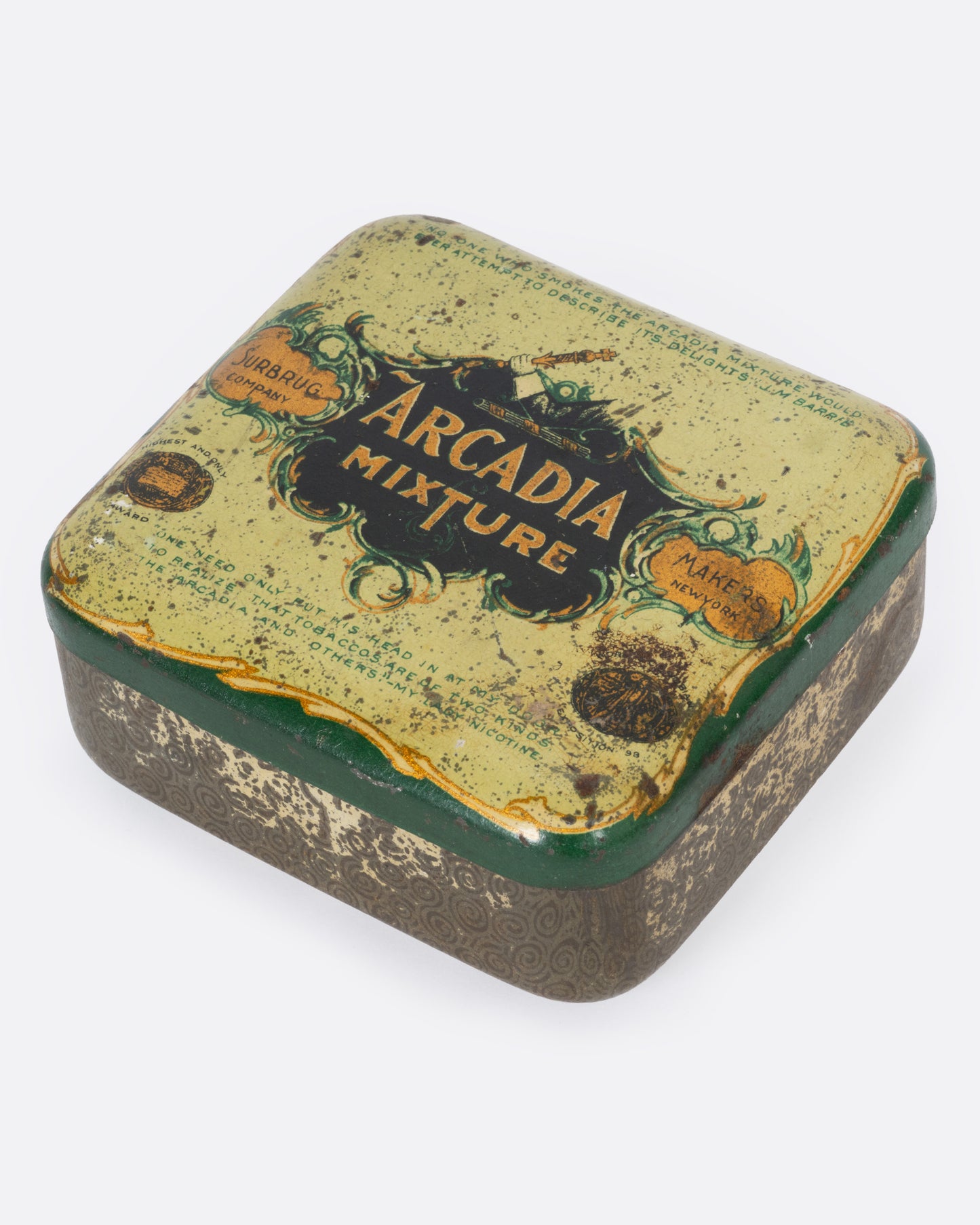 Tobacco Tin Box
