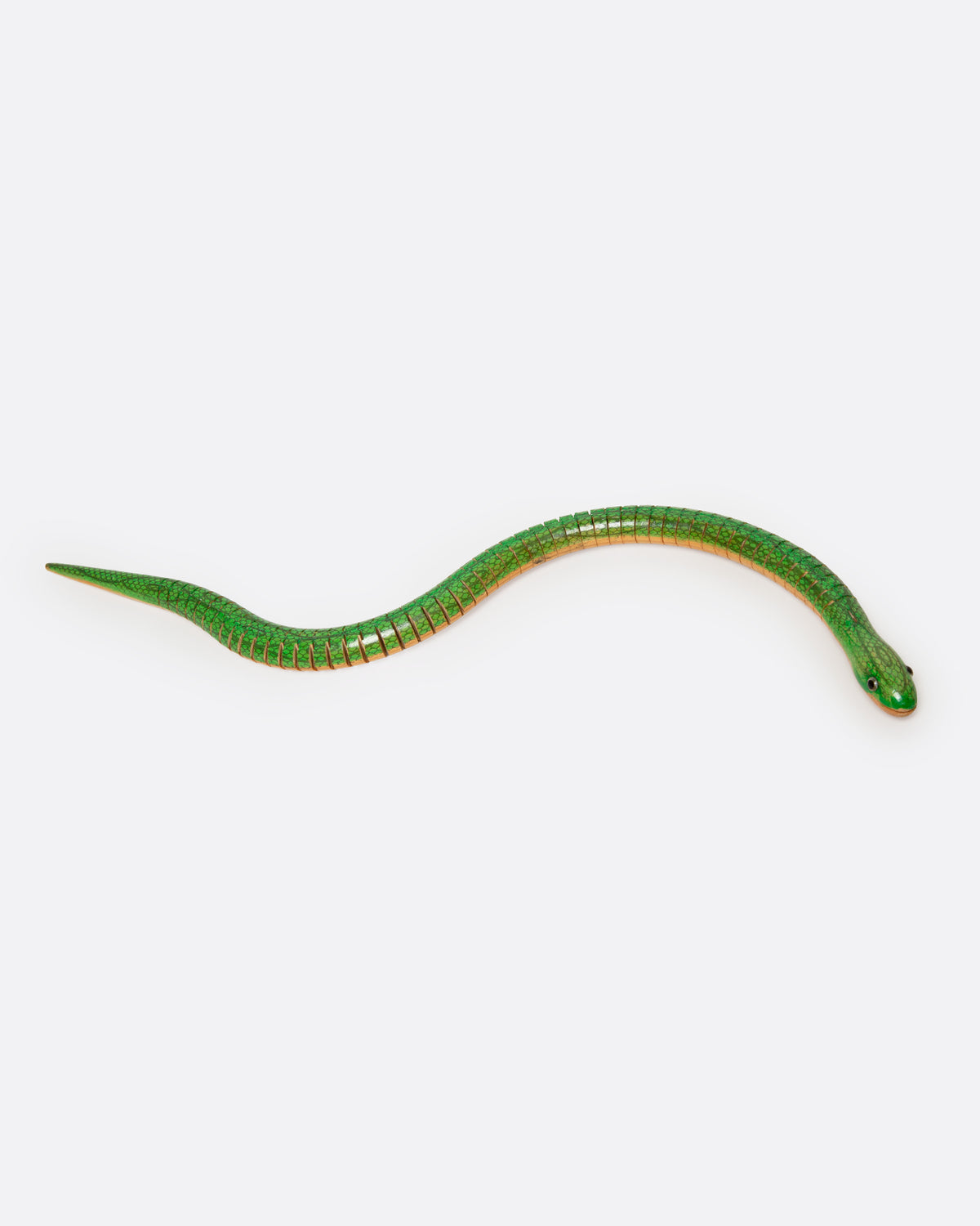 Articulated Wooden Snake