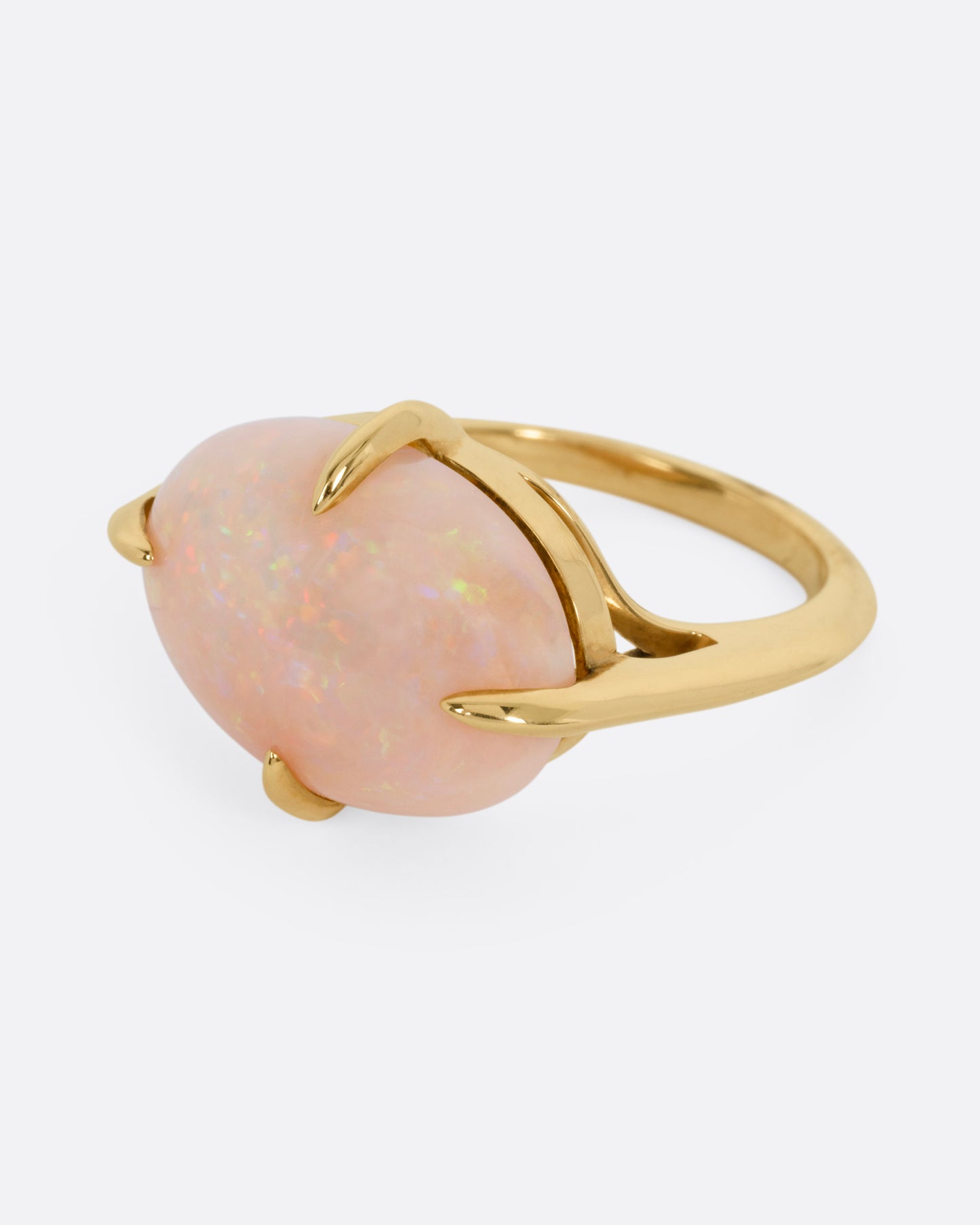 Opal Compass Ring