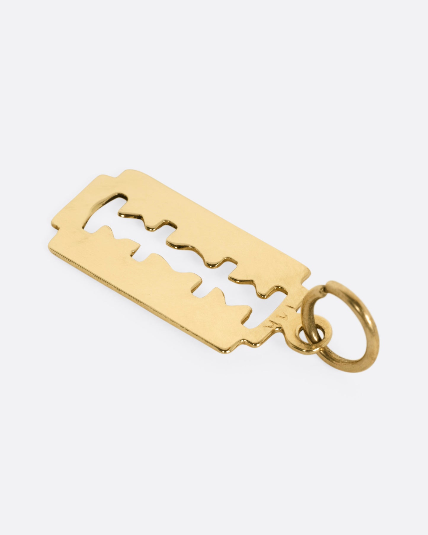 Razor Blade Charm