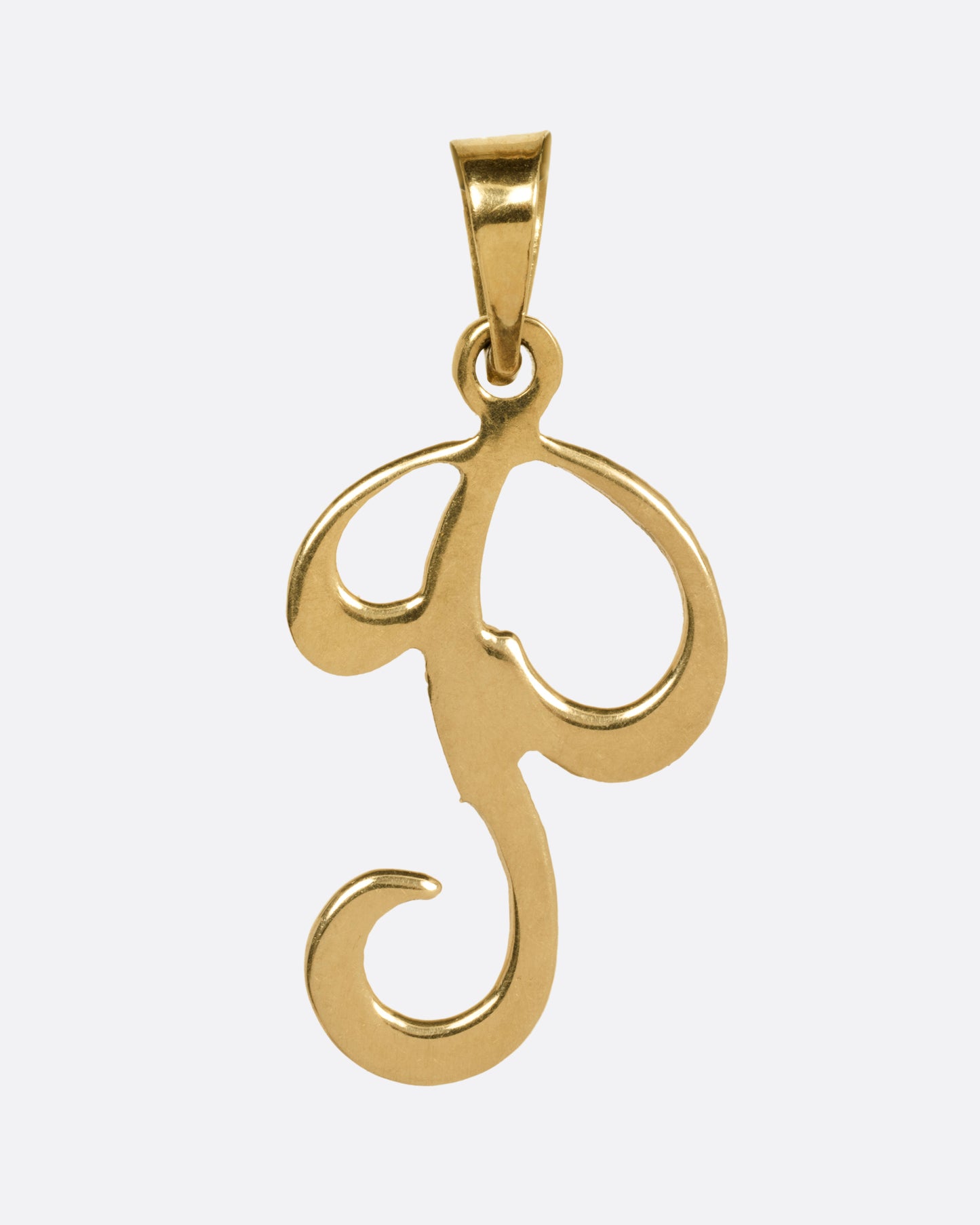 Letter 'P' Charm