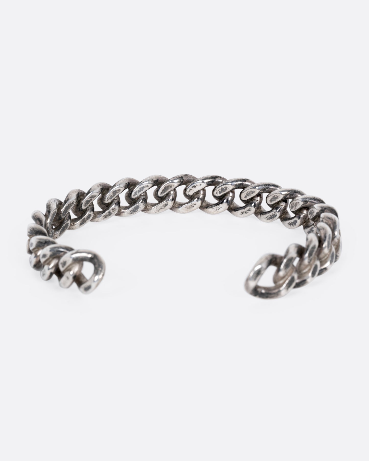 Curb Chain Cuff Bracelet