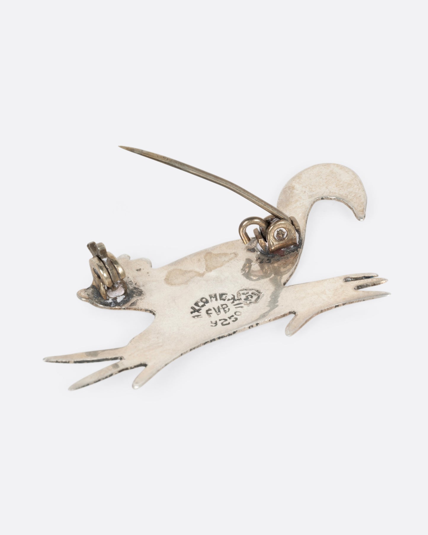 Etched Beaver Pin