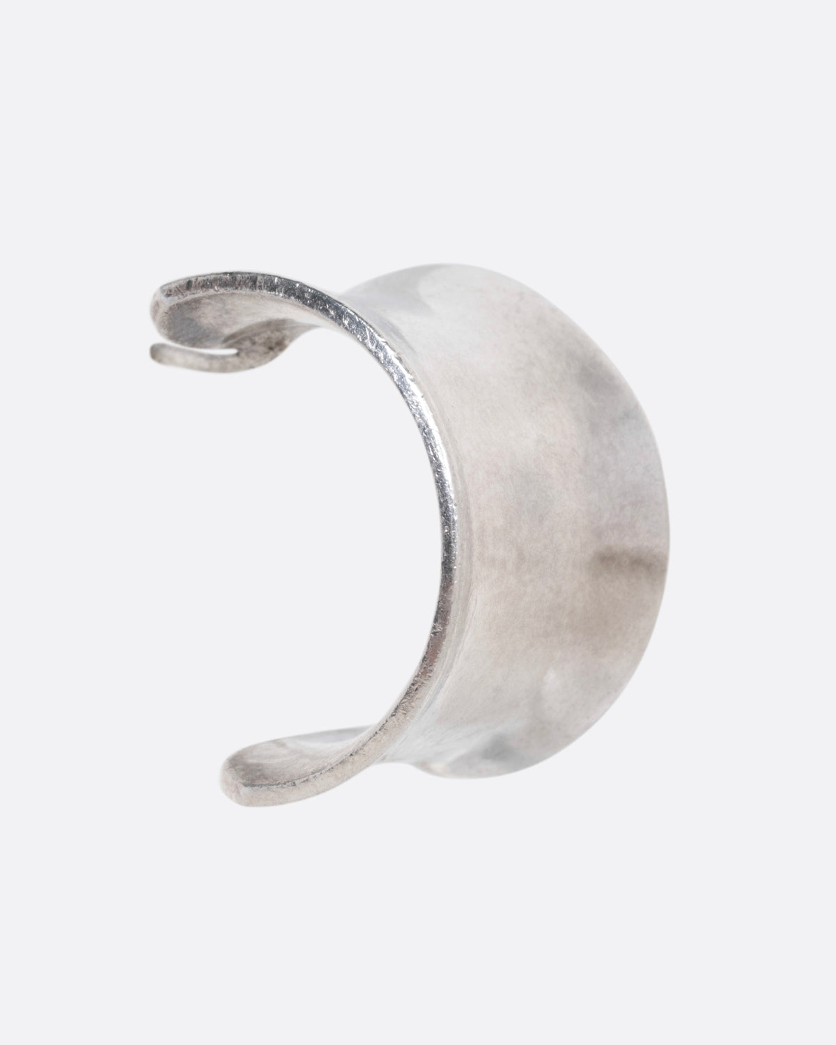 Wide Half Hoop Earrings