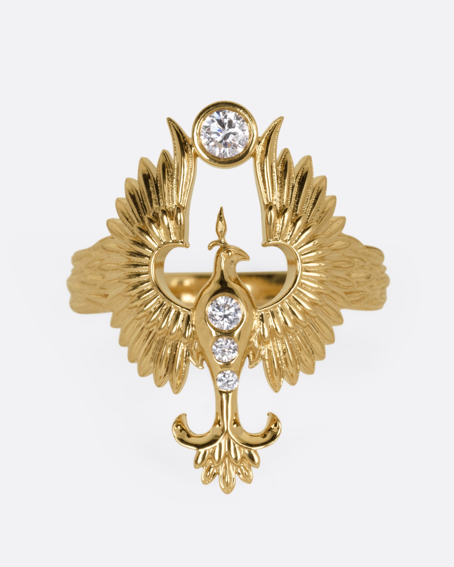 Petite Anka Rising Diamond Ring
