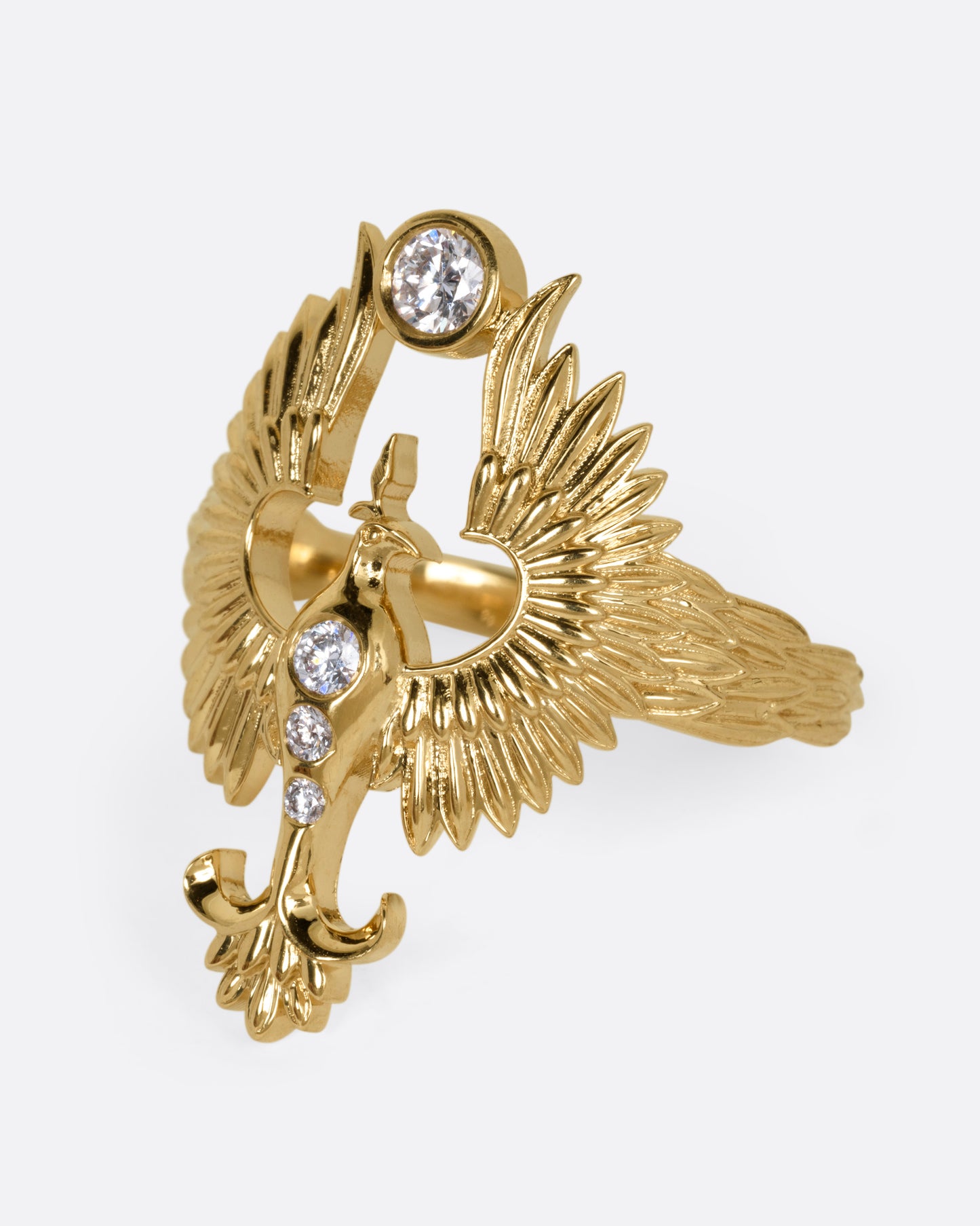 Petite Anka Rising Diamond Ring
