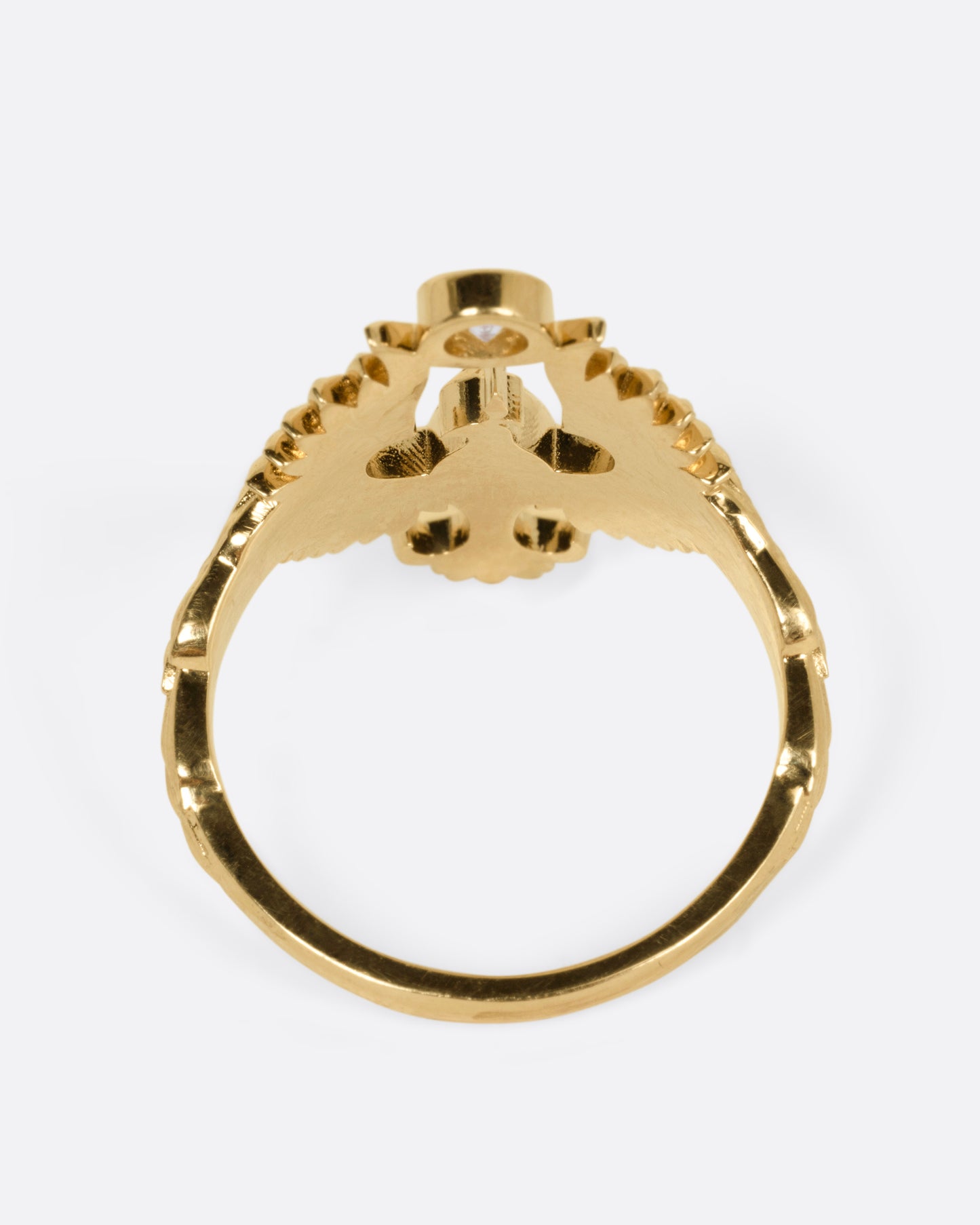 Petite Anka Rising Diamond Ring