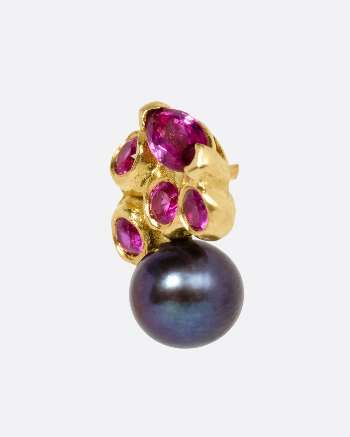 Ruby Constellation Stud Earrings