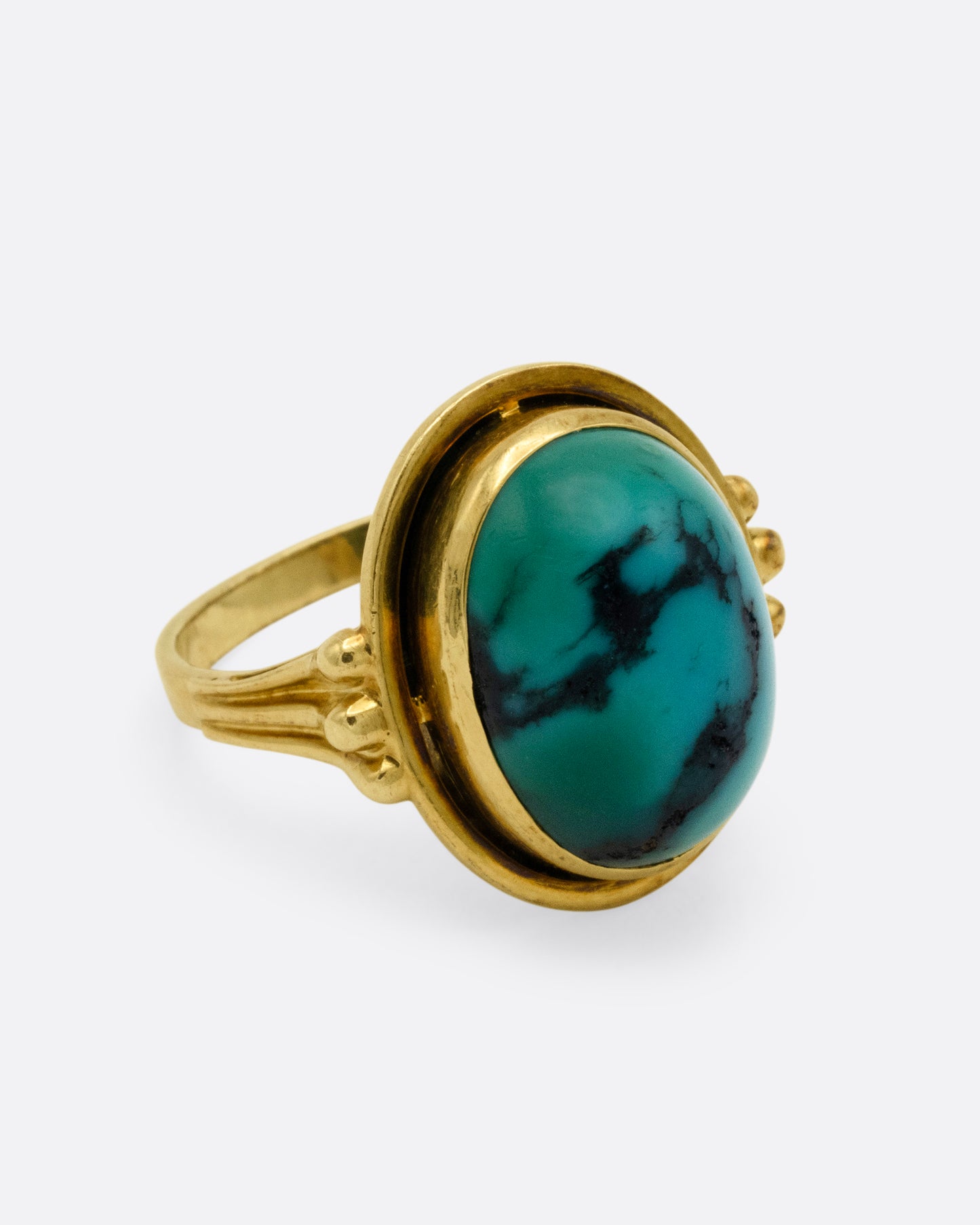 Turquoise Cabochon Ring