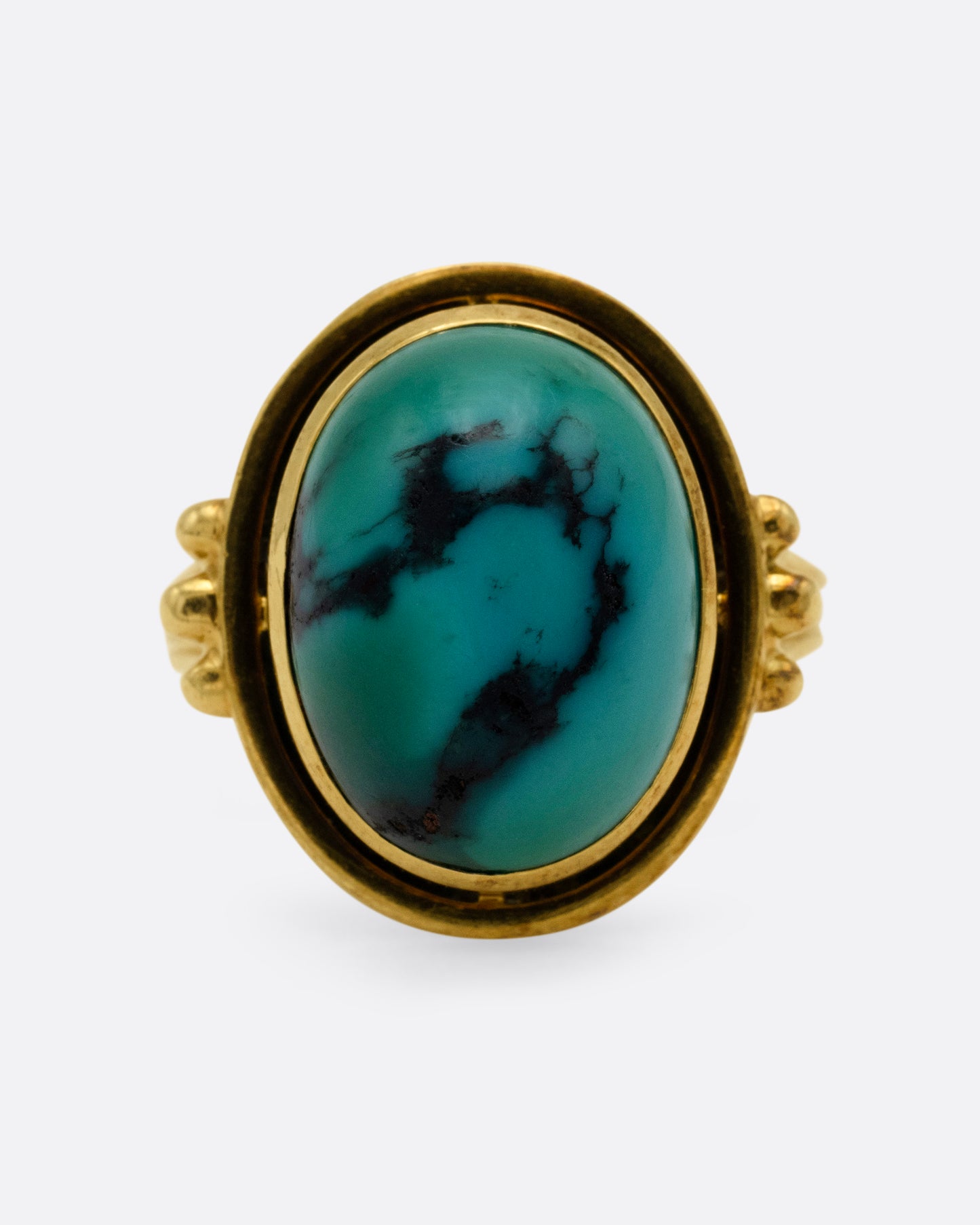 Turquoise Cabochon Ring