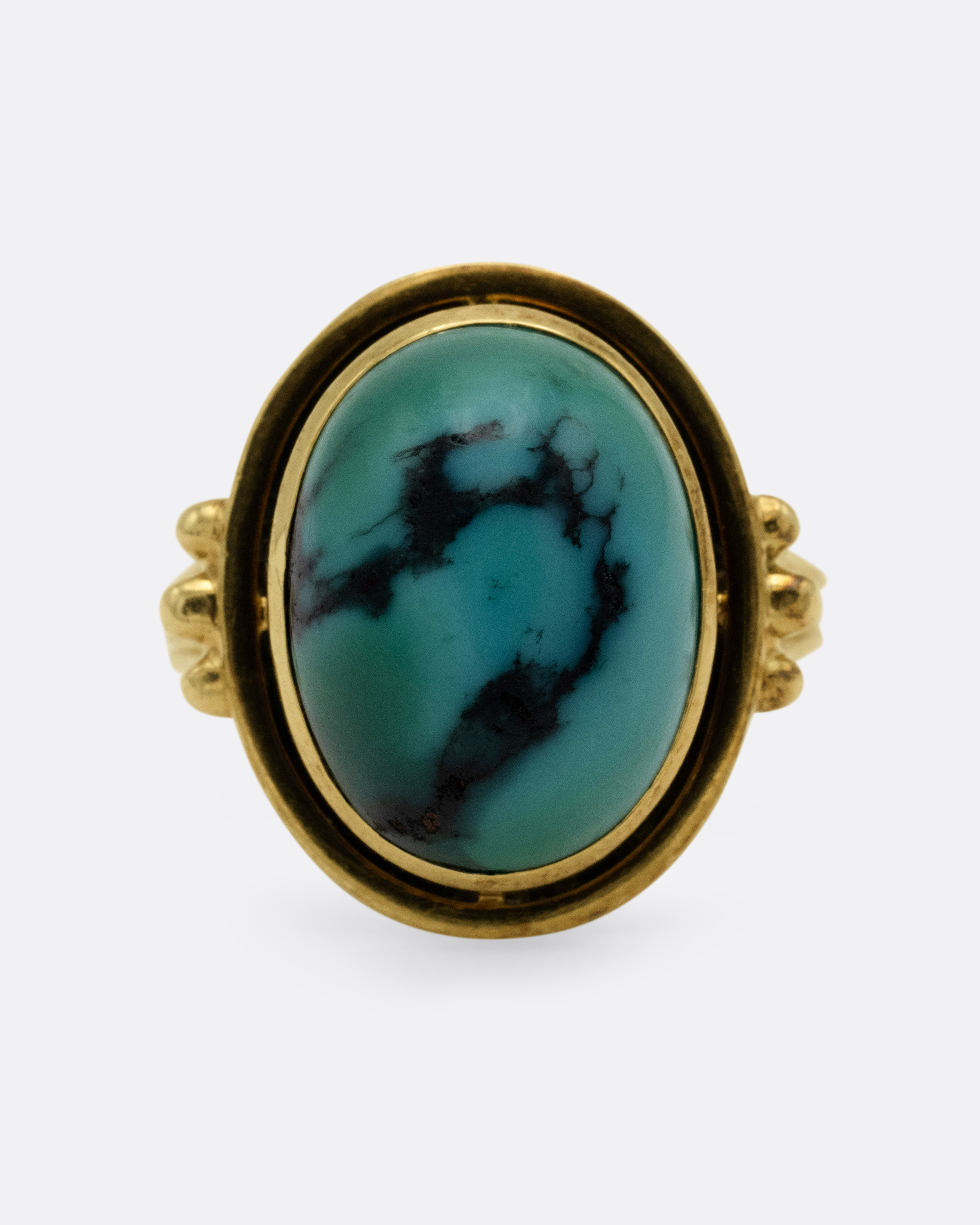 Turquoise Cabochon Ring image