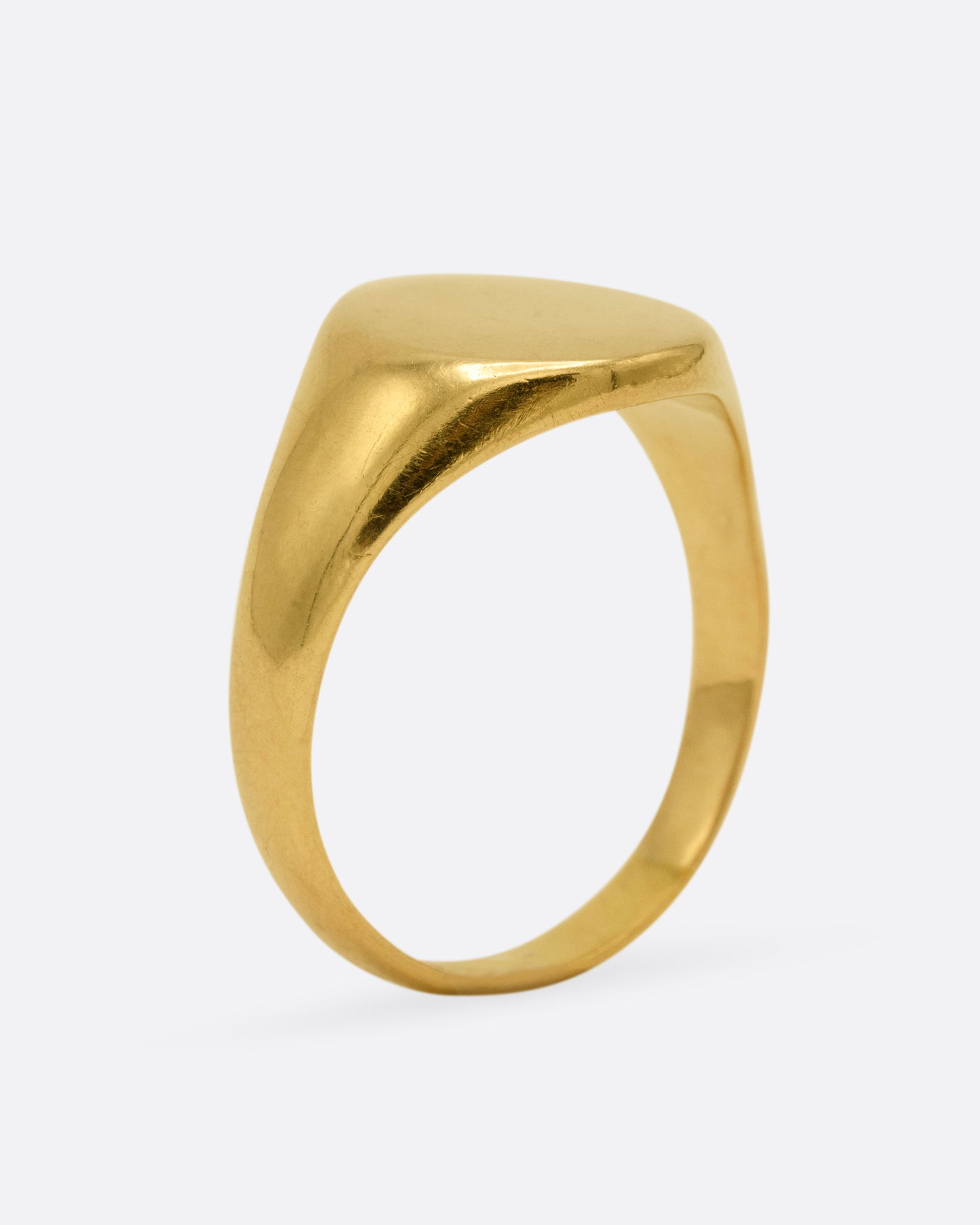Round Signet Ring