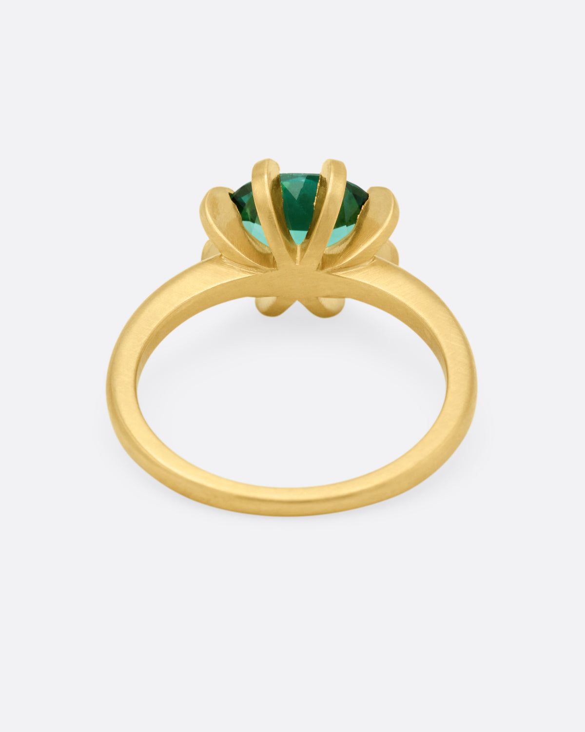 Blue Green Tourmaline Stella Ring