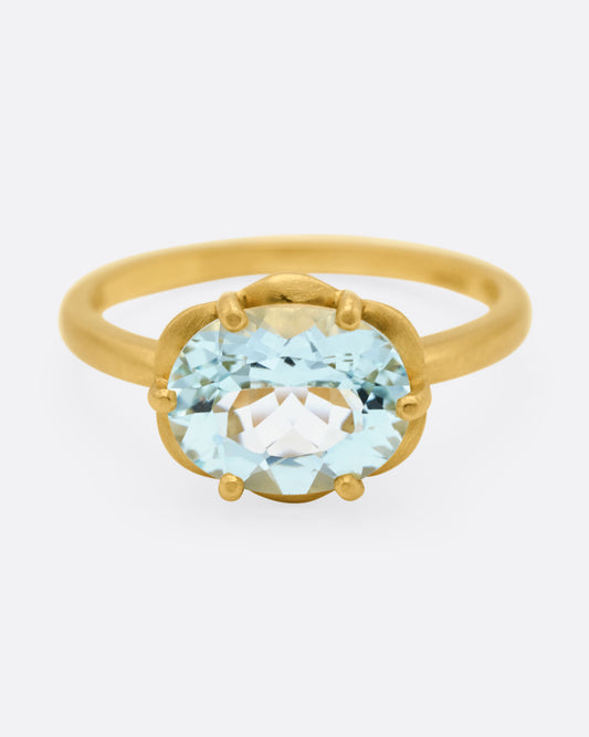 Isotta Aquamarine Ring