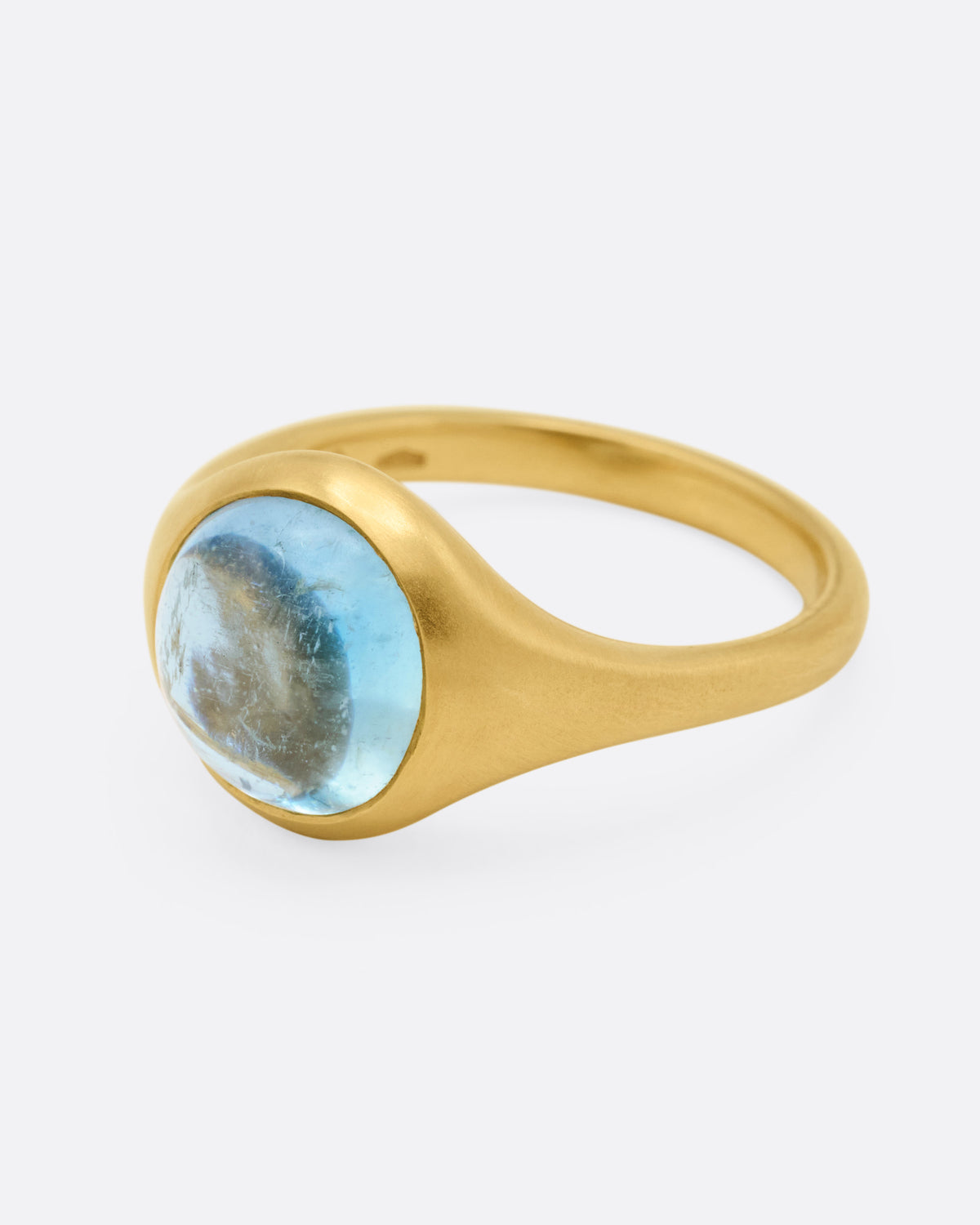Anello All'Inglese Aquamarine Ring