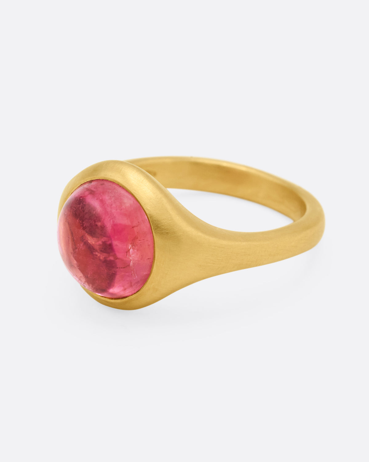 Anello All'Inglese Pink Tourmaline Ring