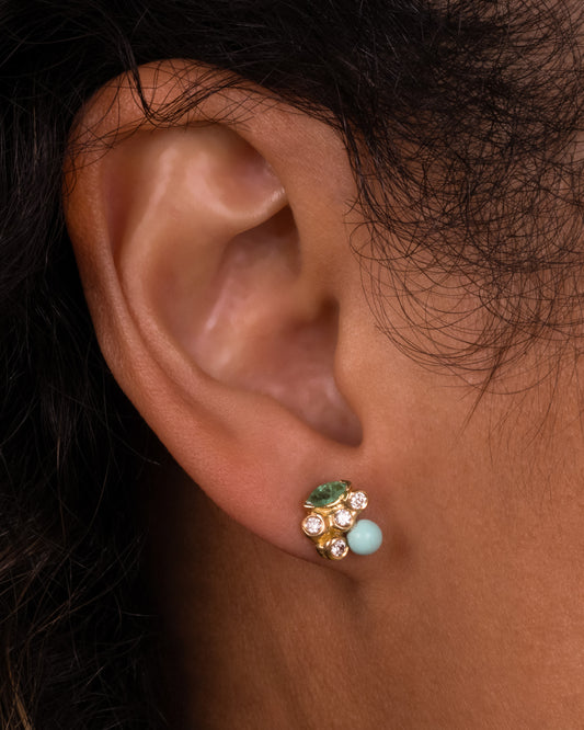 Persian Constellation Stud Earrings