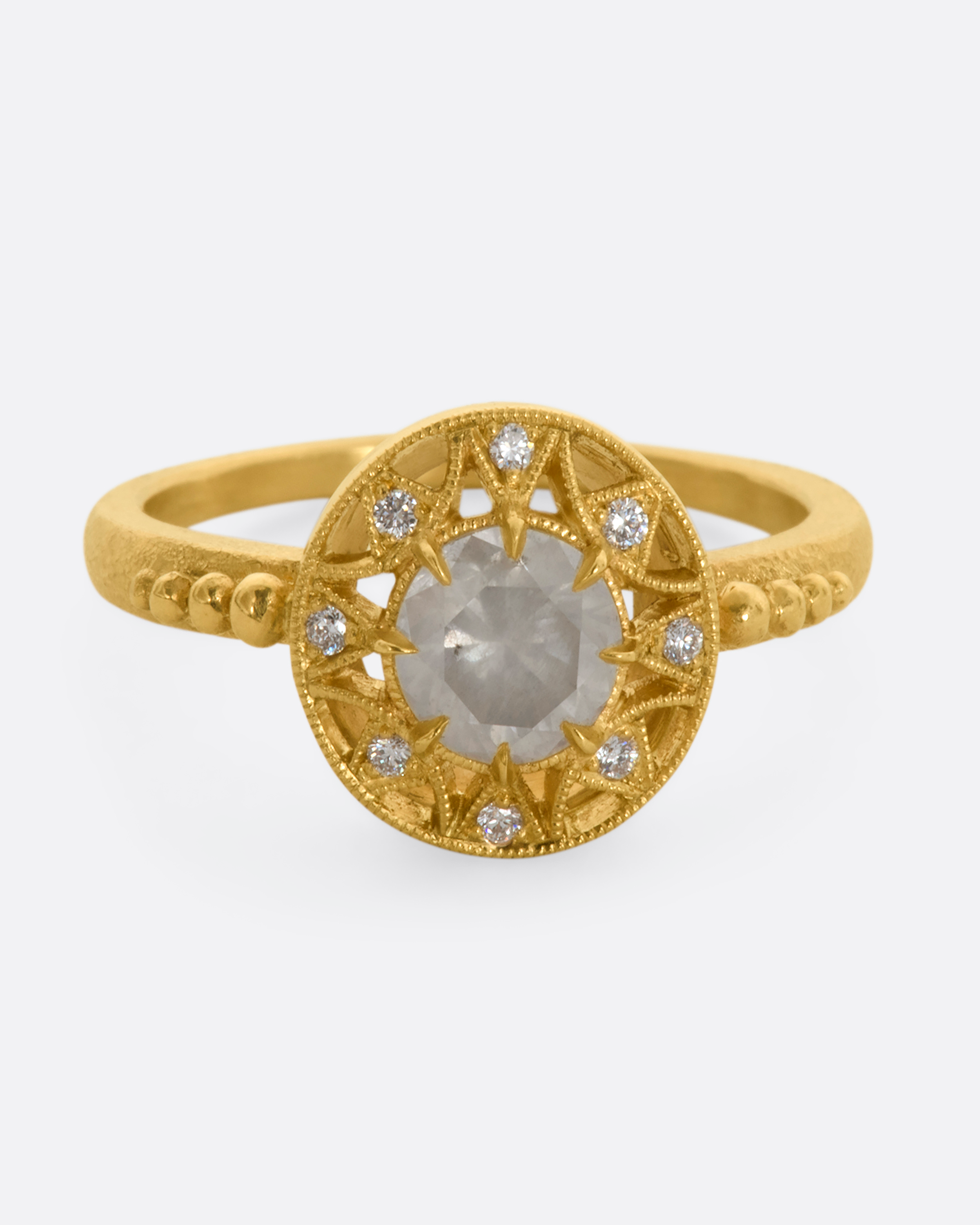 Opalescent Diamond Zenith Ring